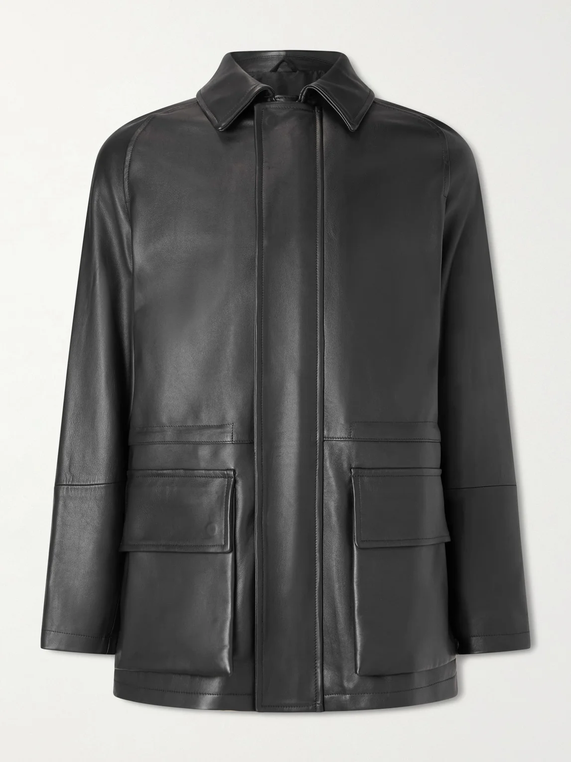 City Leather Jacket - 1