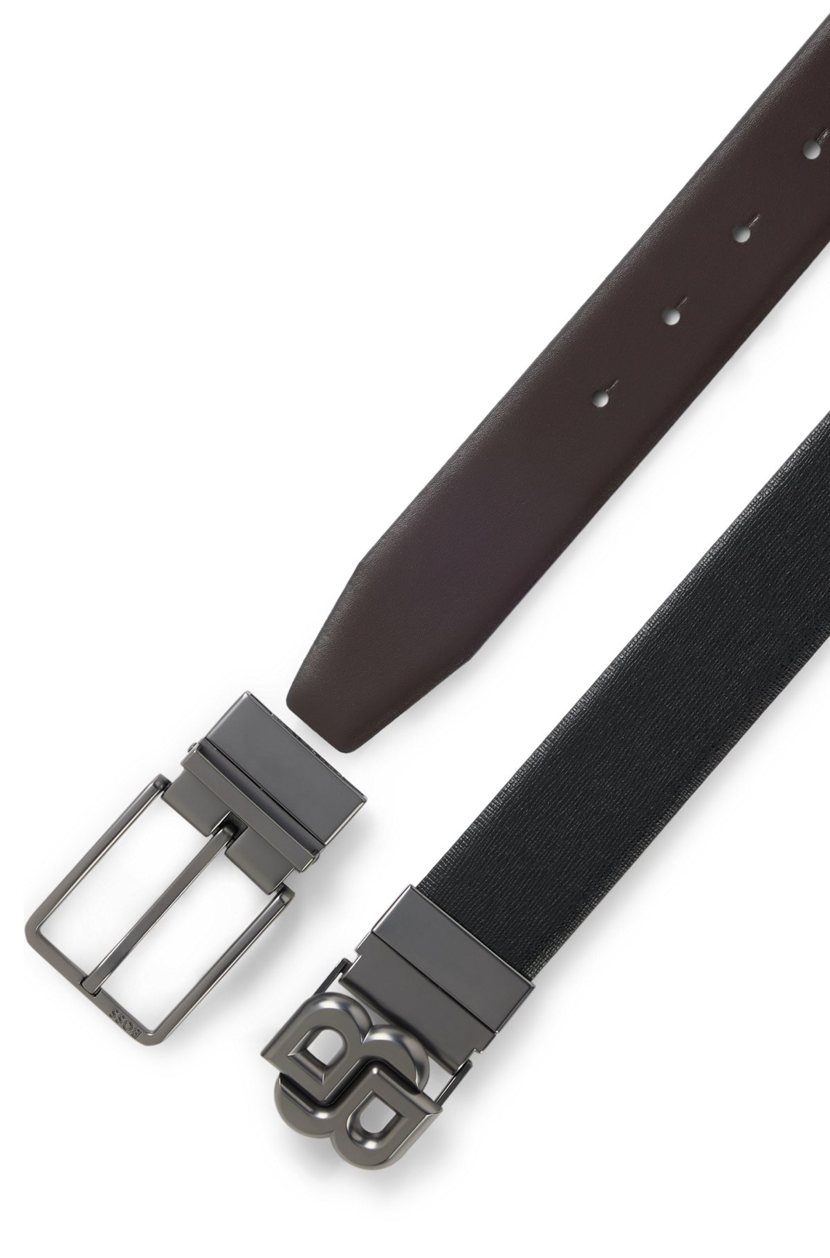 GIFT-BOXED REVERSIBLE BELT WITH DOUBLE B MONOGRAM BUCKLE - 3