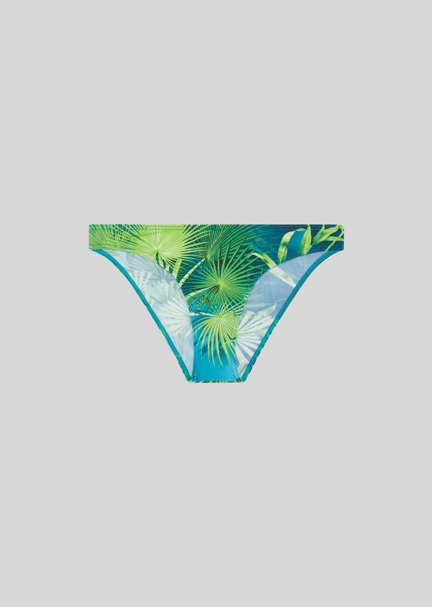 Jungle Print Bikini Bottom - 1