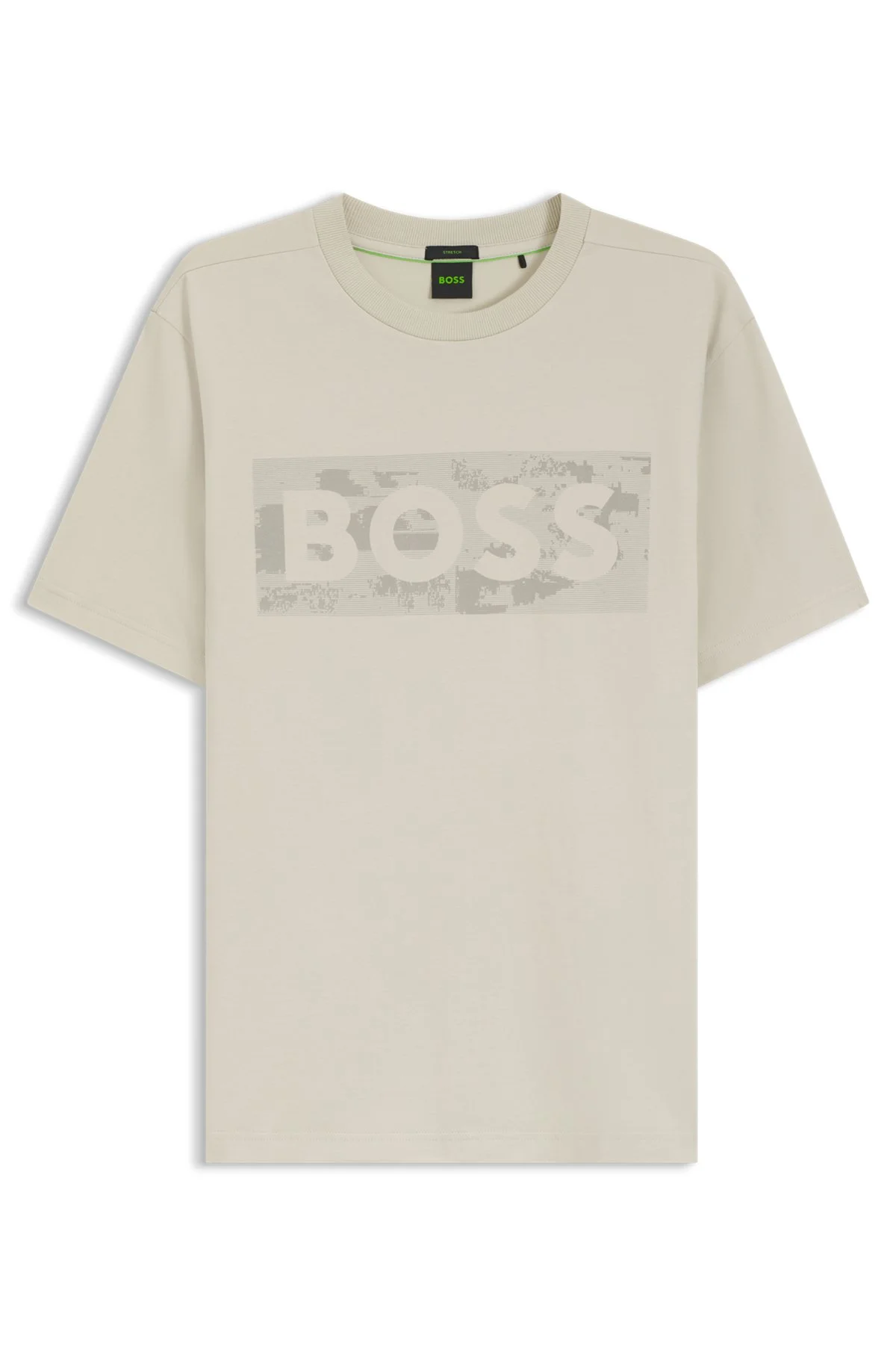 LOGO-ARTWORK T-SHIRT IN STRETCH COTTON - 1