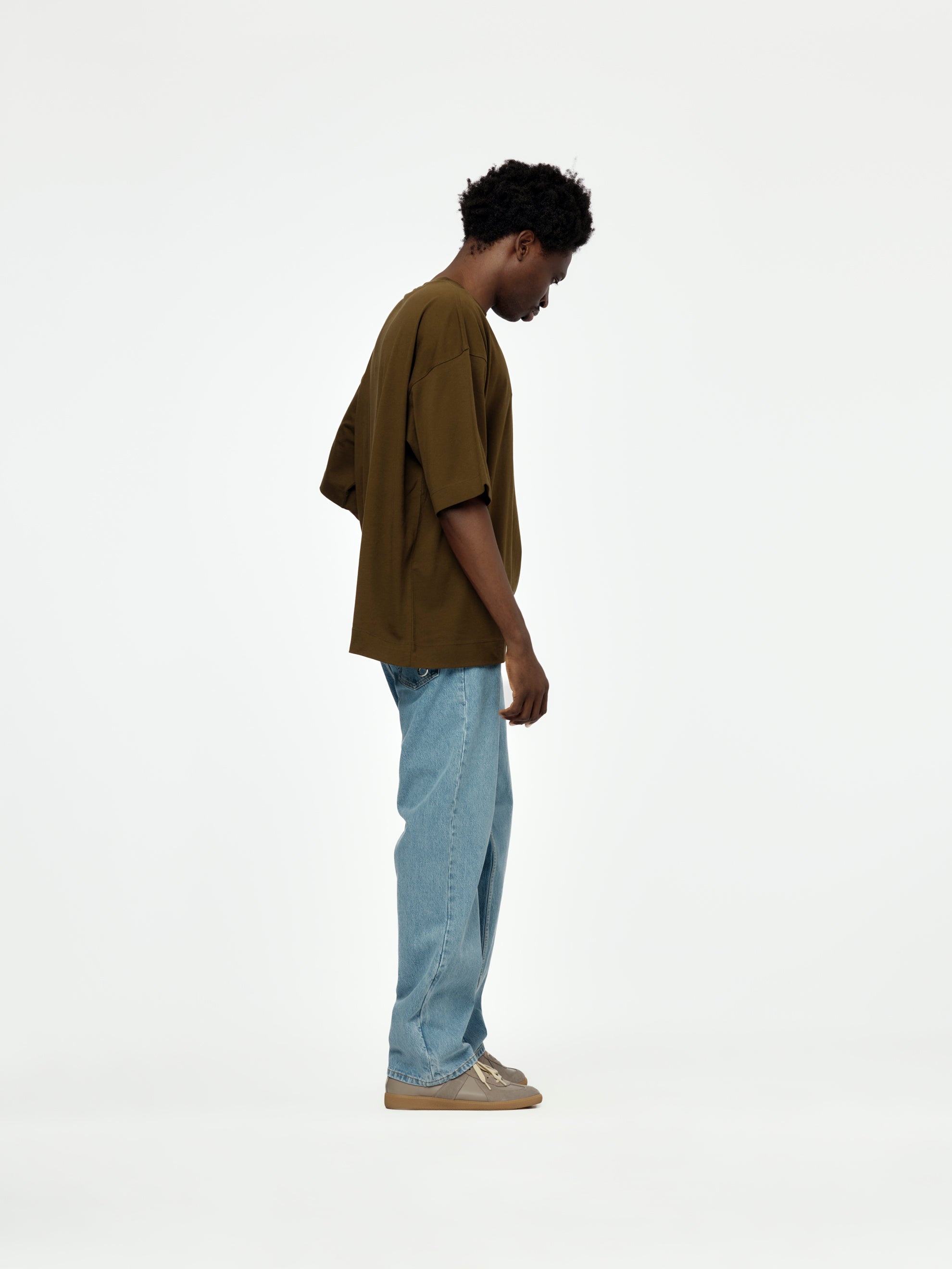 HEN S/S T-SHIRT (KHAKI) - 5