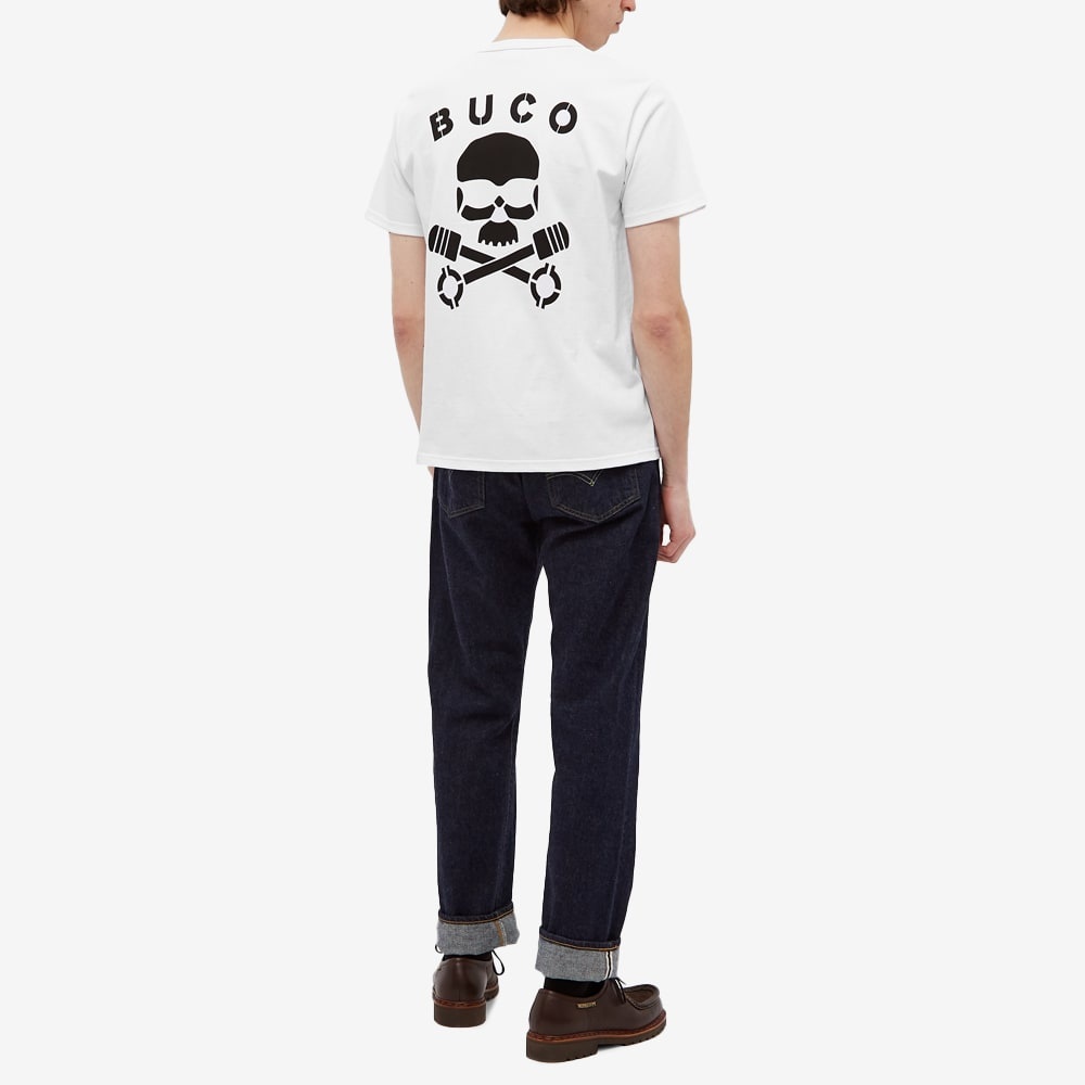 The Real McCoys Buco Skull Piston Tee - 5