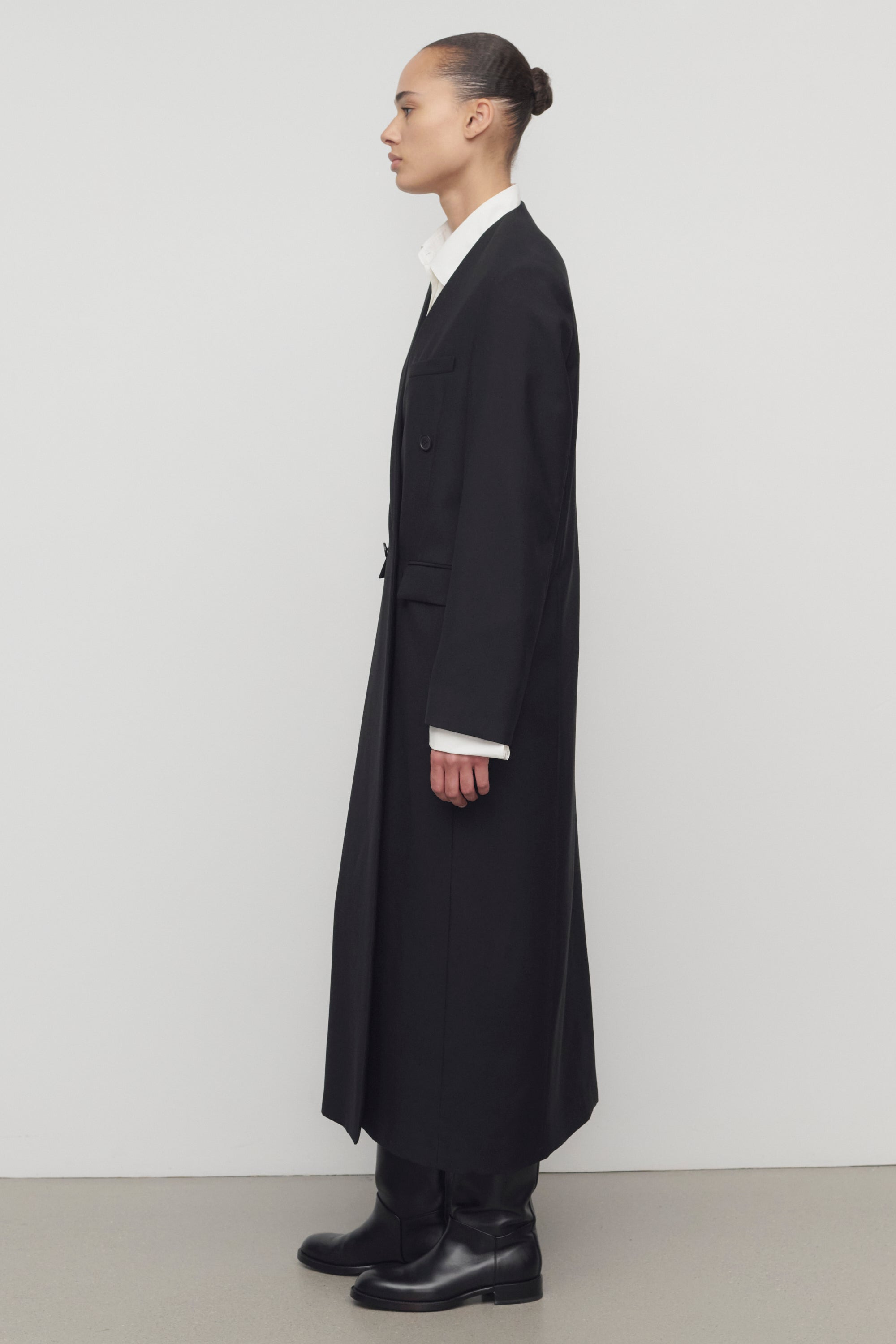 Arista Coat in Virgin Wool - 4