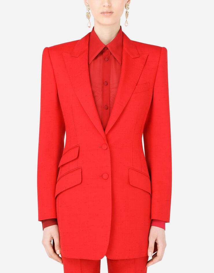 Single-breasted schappe jacket - 2