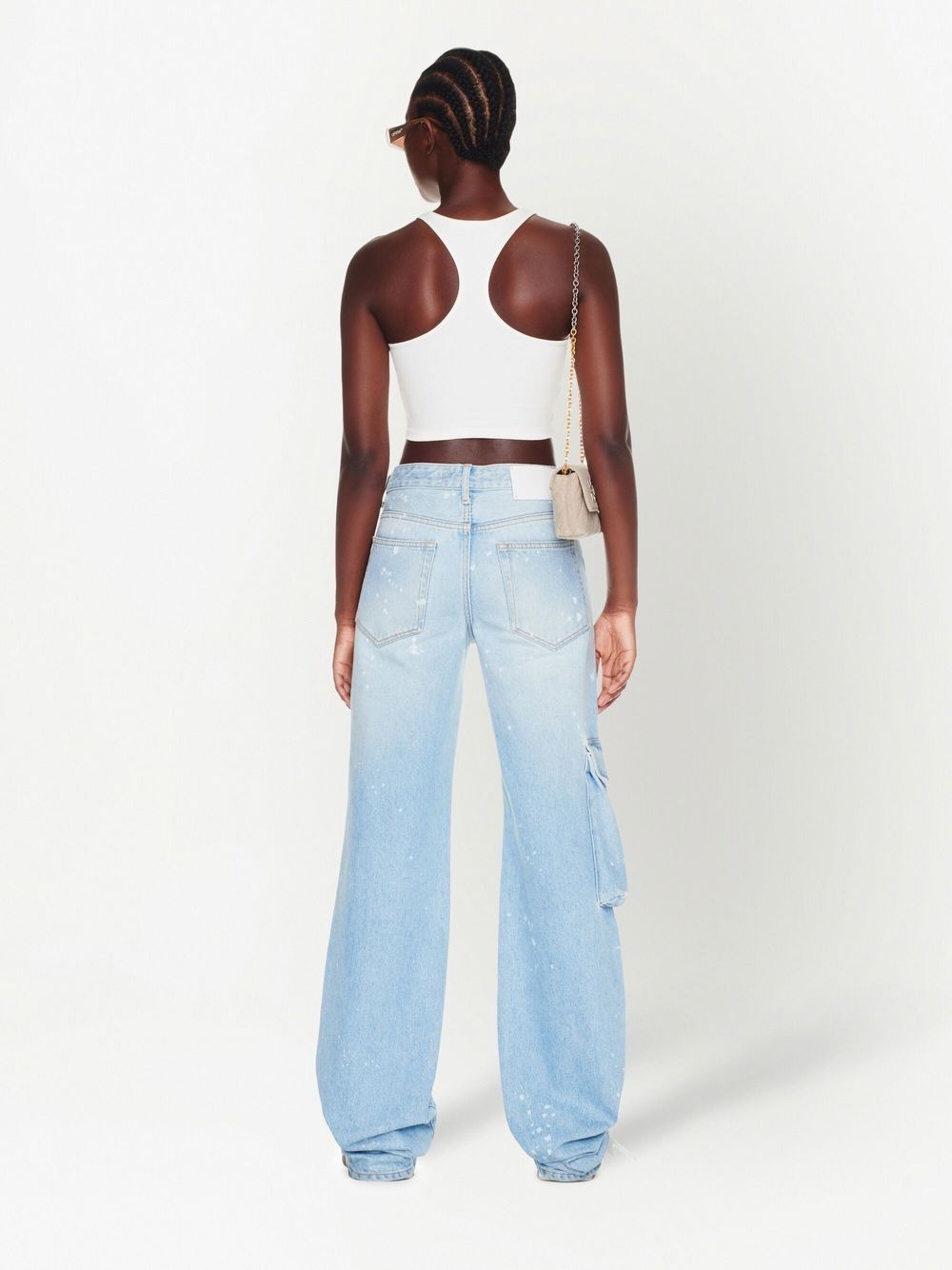 Toybox Painted wide-leg jeans - 4