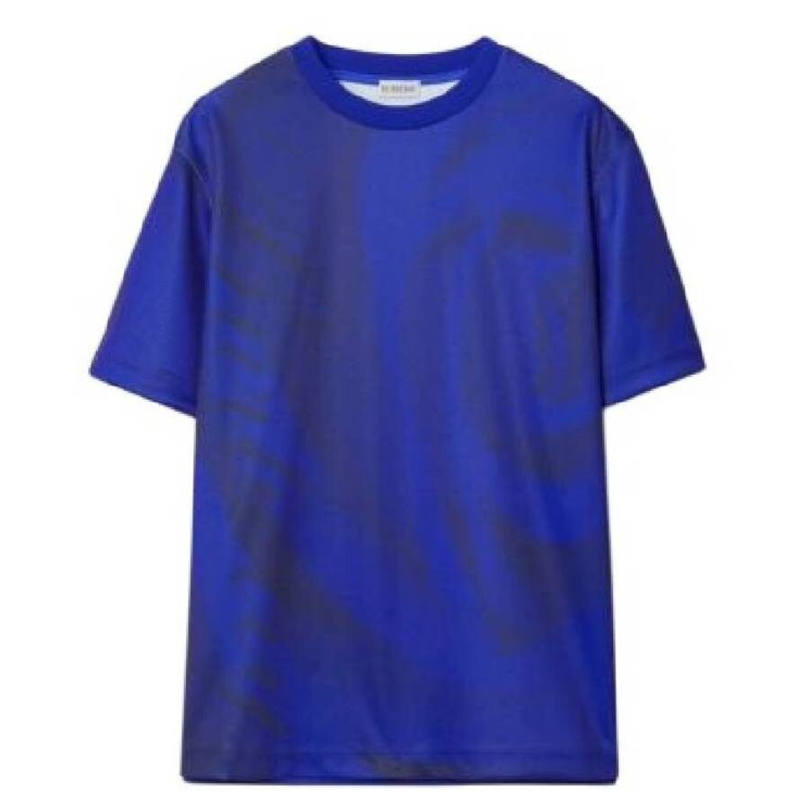 Burberry Crew Neck Rose Print T-Shirt - 5