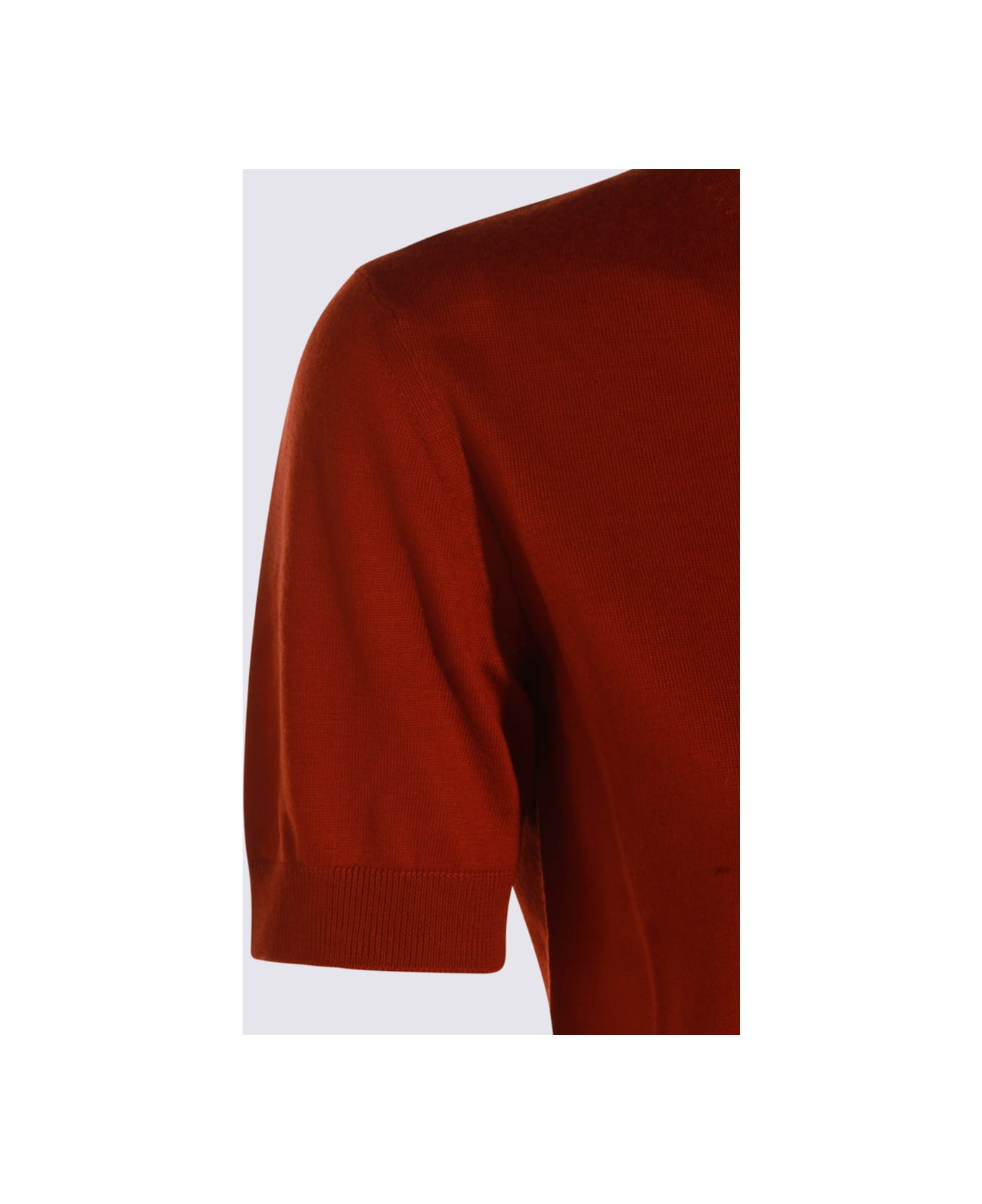 Red Wool Knitwear - 3