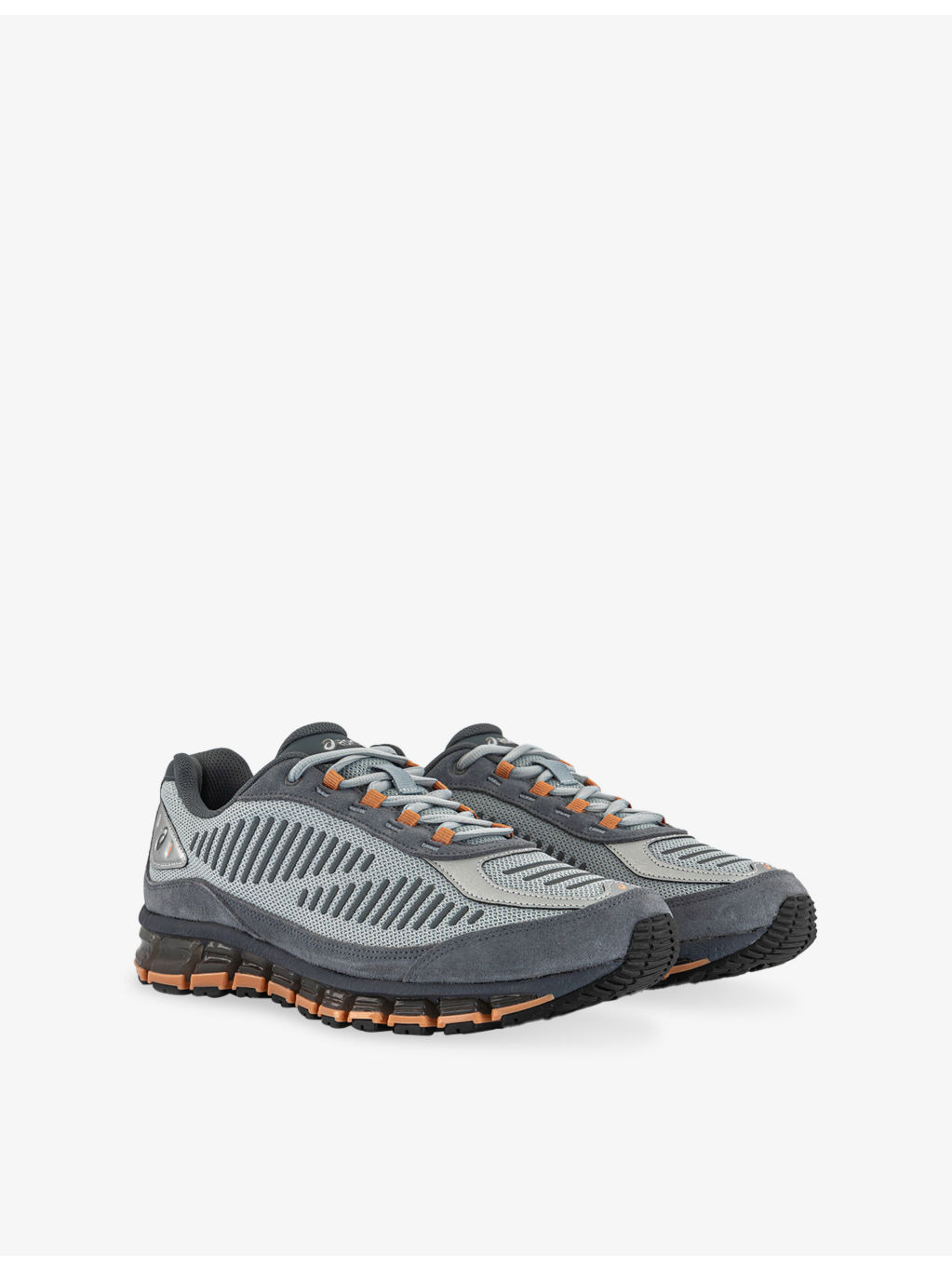 Gel-Quantum 360 I AMP Mesh and Suede Low-Top Trainers - 3