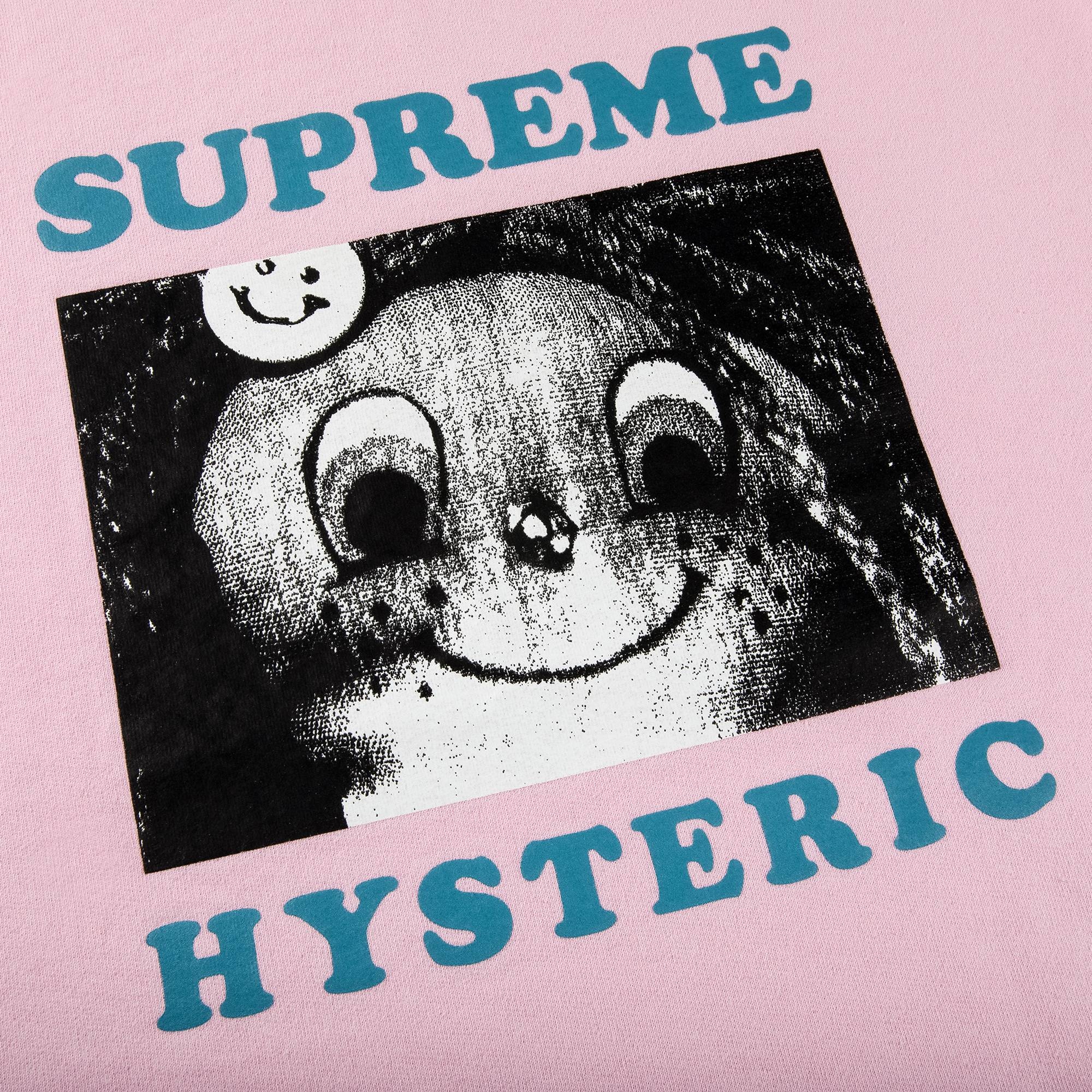 Supreme Supreme x Hysteric Glamour Crewneck 'Light Pink' | REVERSIBLE