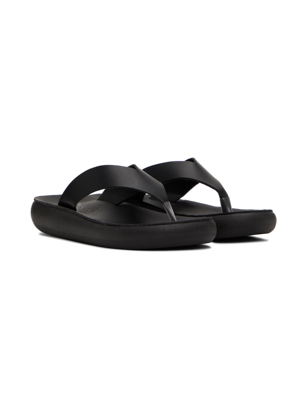 Black Charys Comfort Sandals - 4