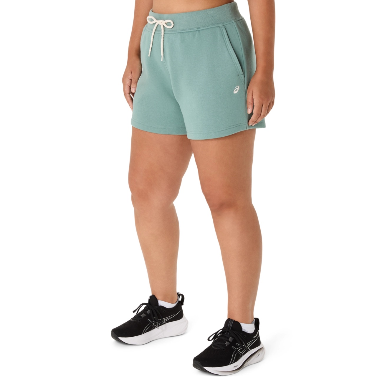 WOMEN'S ASICS SUNDAY SANA FLEECE SHORT - 3