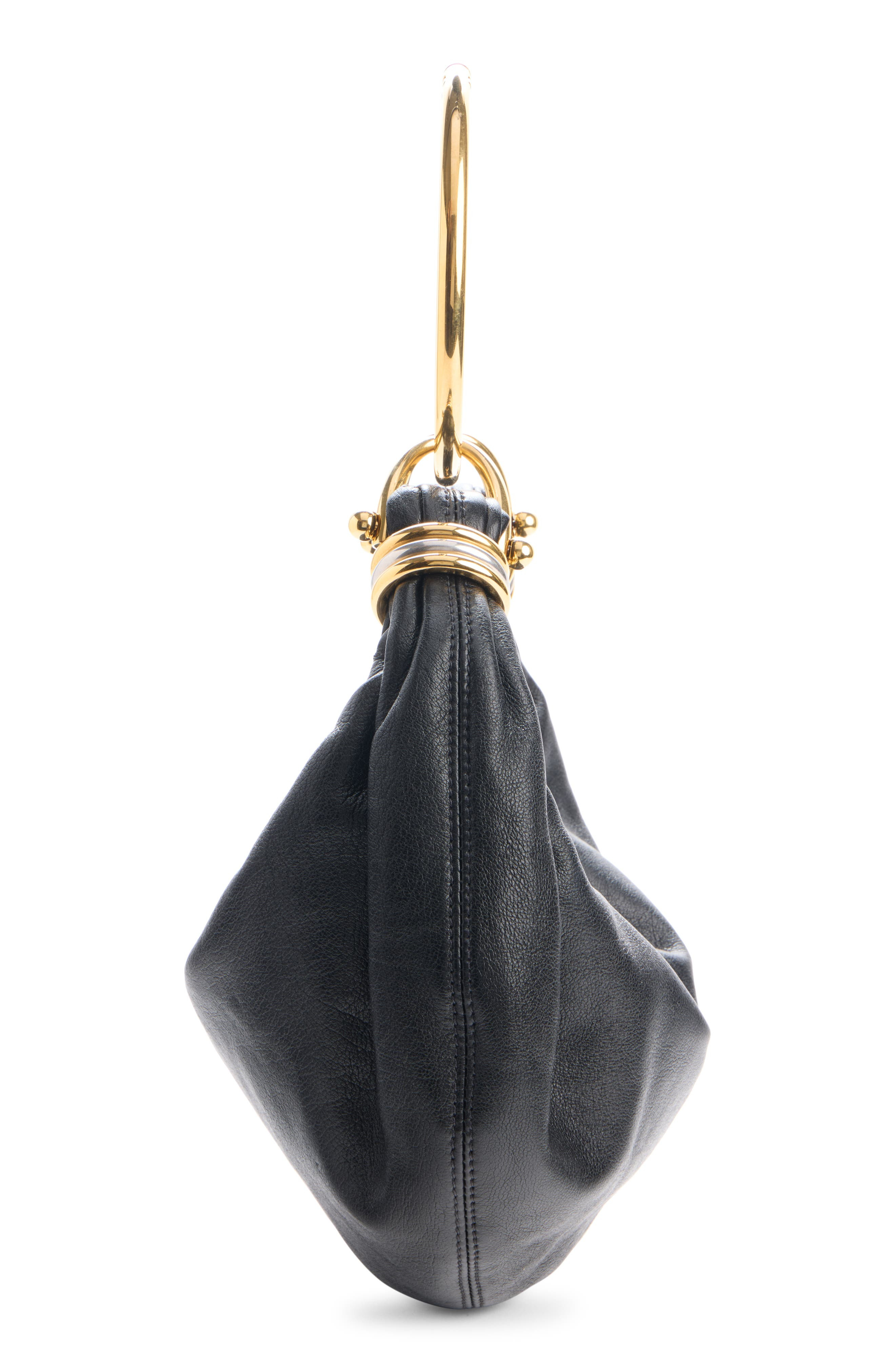 Chloé Small Bracelet Hobo Bag in Black 001 at Nordstrom - 6