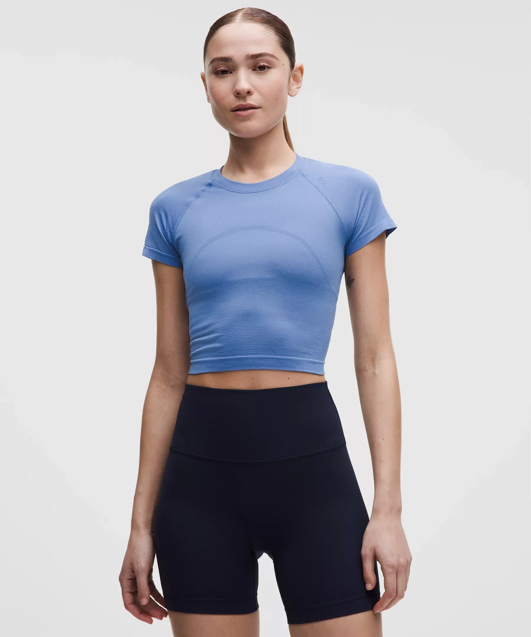 Swiftly Tech Cropped Short-Sleeve Shirt 2.0 - 1