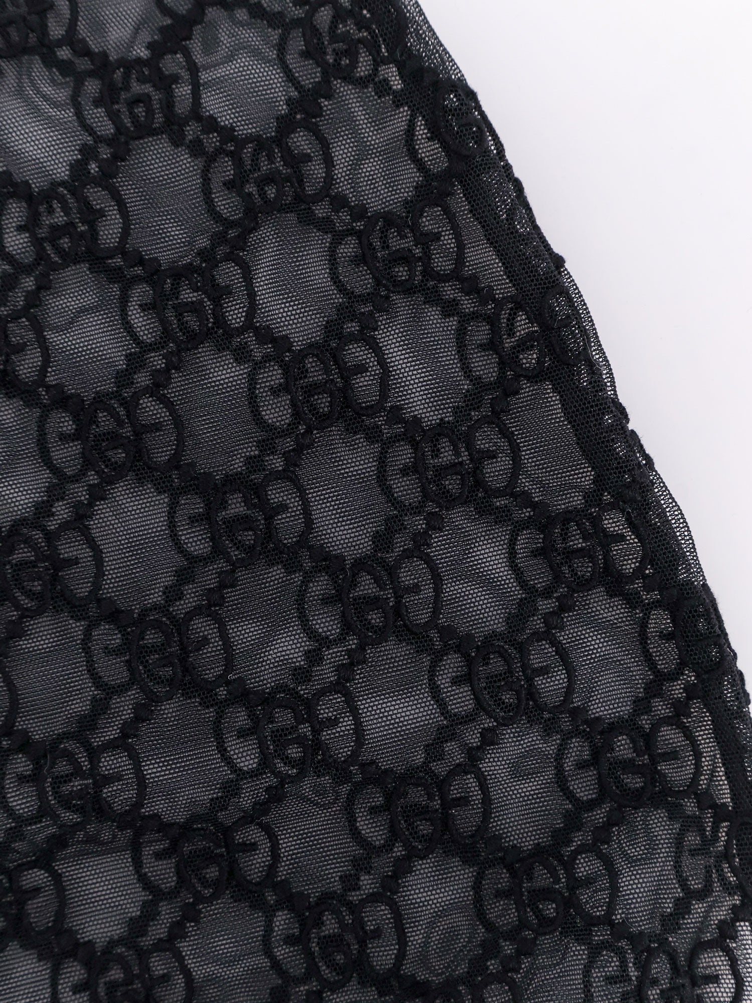 ブラジャー GUCCI Lace culottes with all-over gg motif GUCCI Lace culottes with all-over gg motif