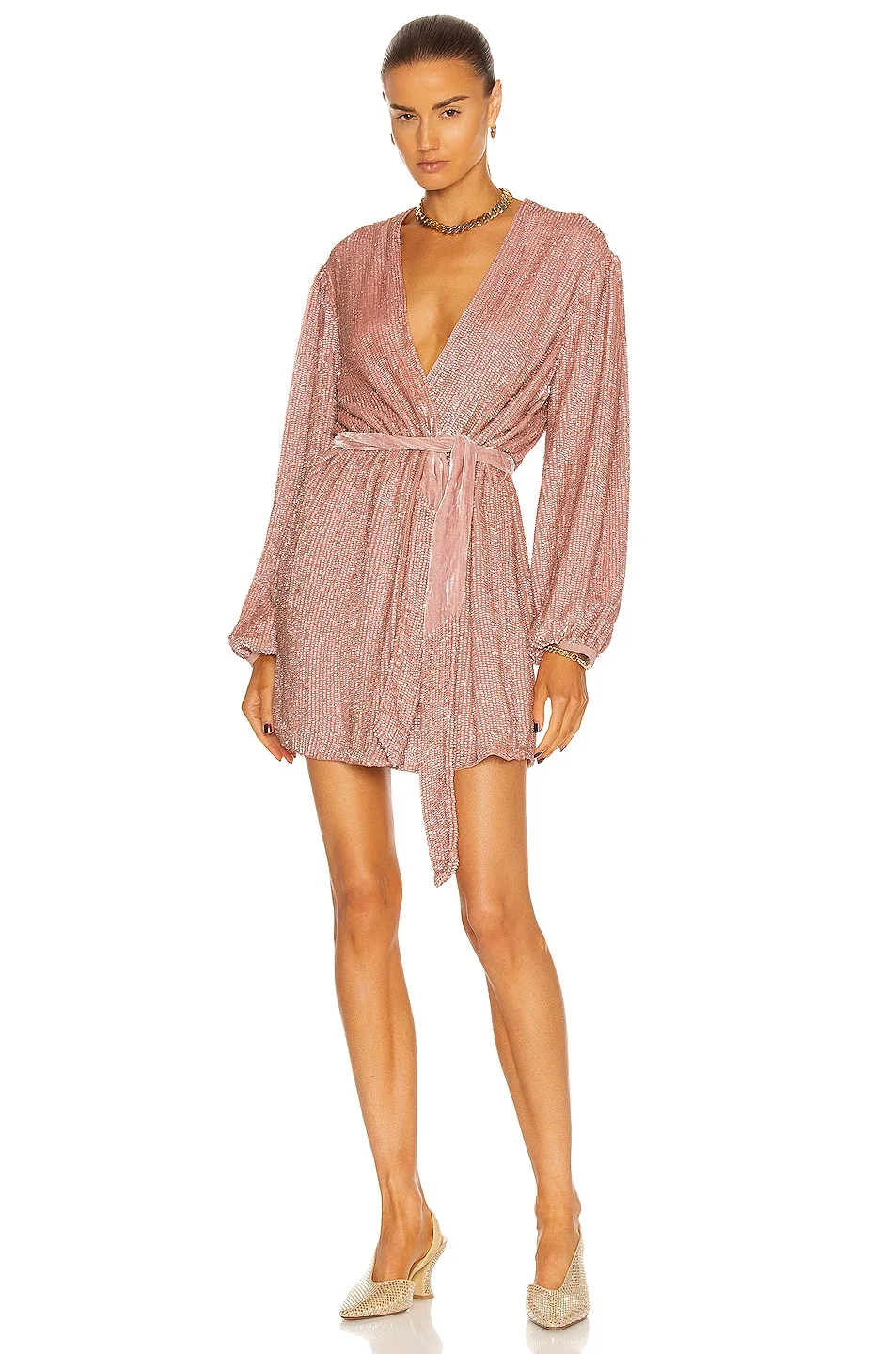 Gabrielle Robe Dress - 1