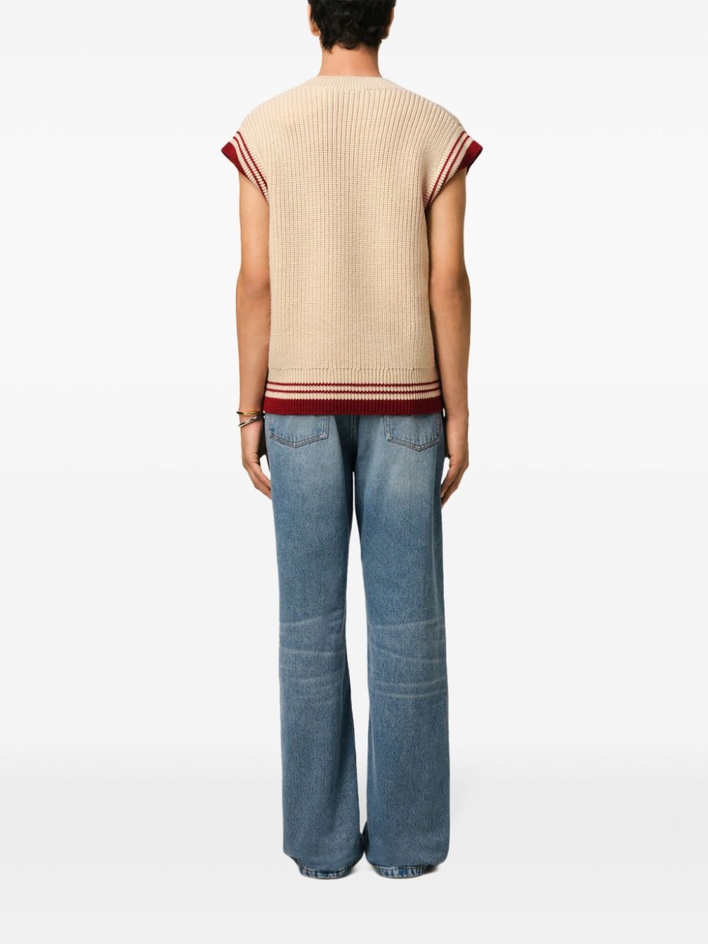 Ami de Coeur knitted vest - 4