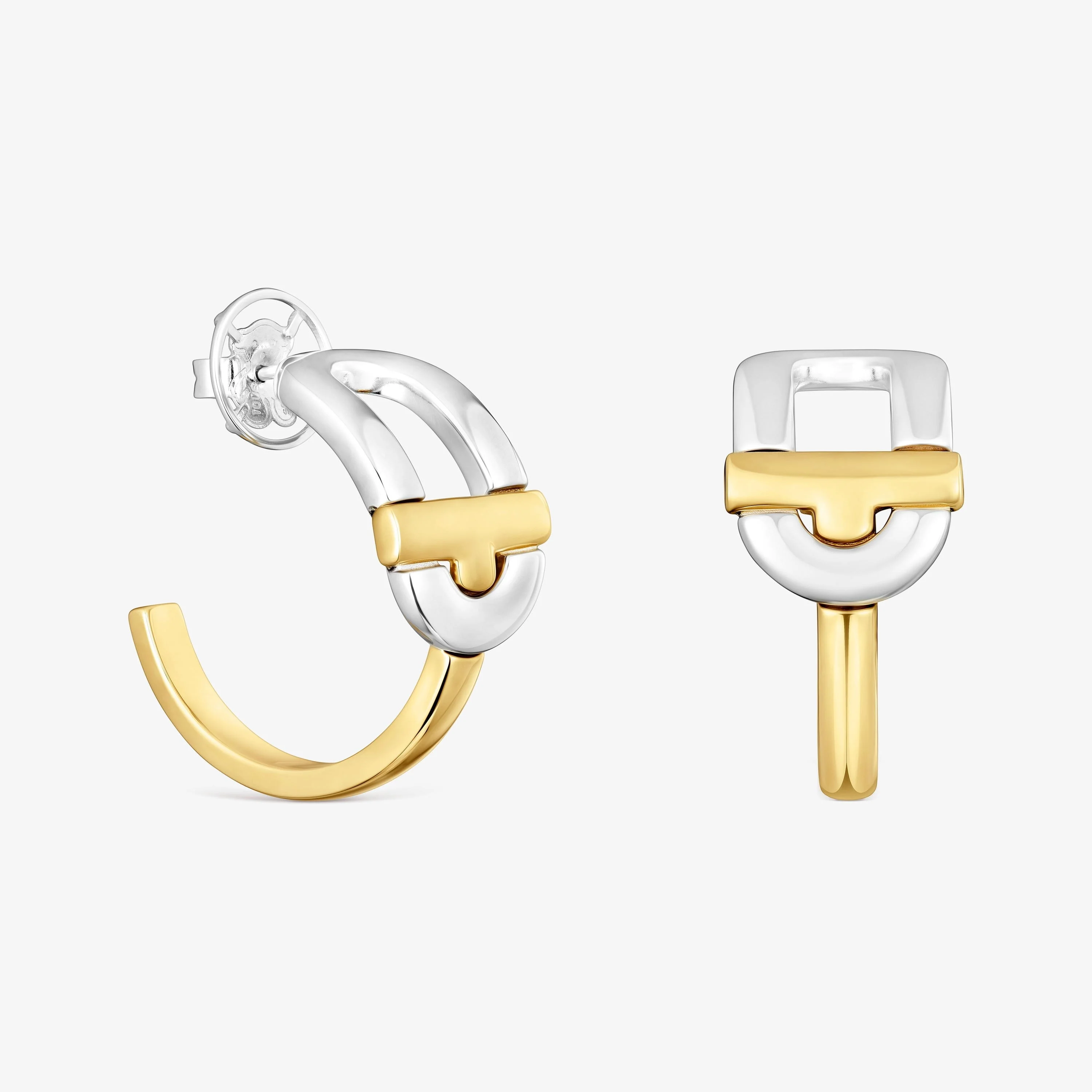 Two-tone Hoop earrings TOUS MANIFESTO - 1