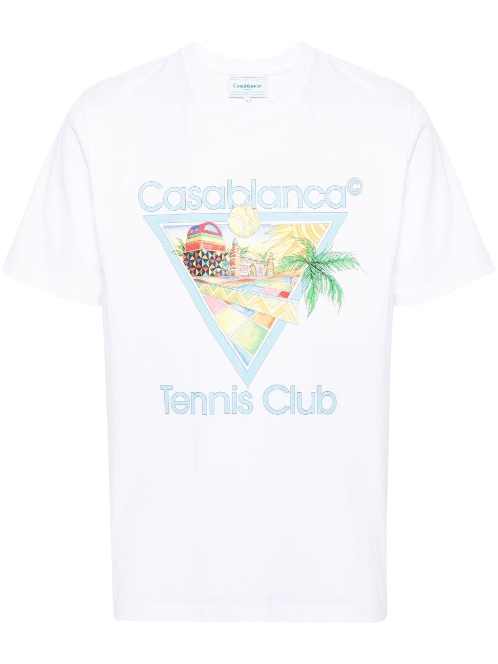 Afro Cubism Tennis Club cotton T-shirt - 1