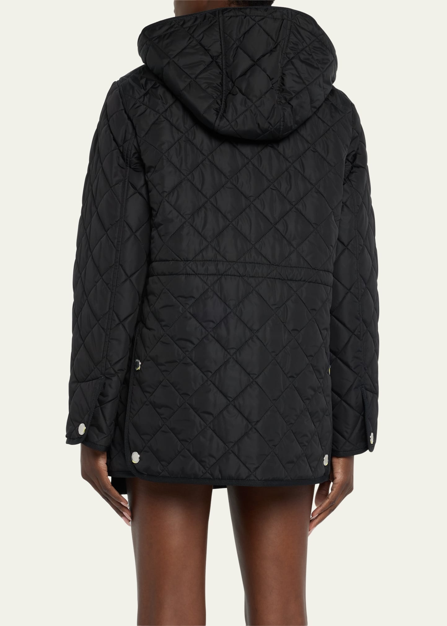 Roxbugh Diamond Quilted Parka Jacket - 4