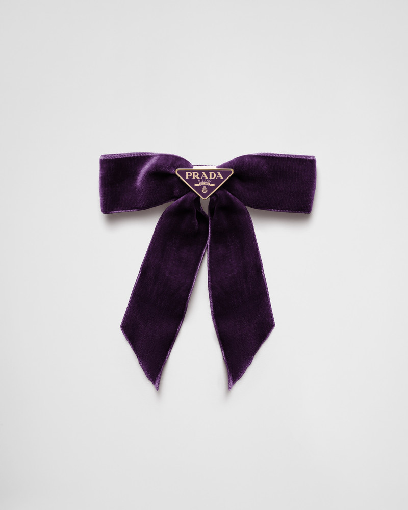 Velvet hair clip 1