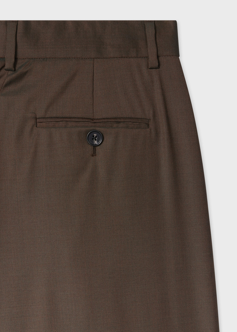 Women's Brown Tonic Wool Three-Piece Suit 6
