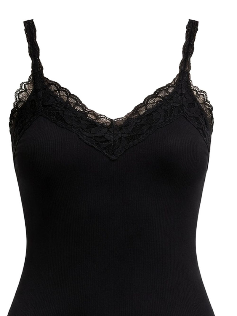 VETEMENTS lace V-neck dress outlook