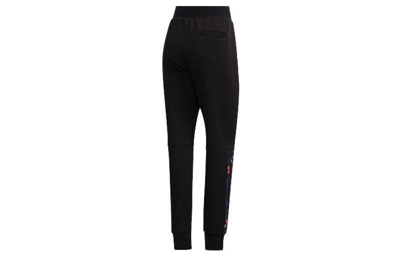 adidas (WMNS) adidas Mic Dk Printing Sports Pants Black GG0762 outlook