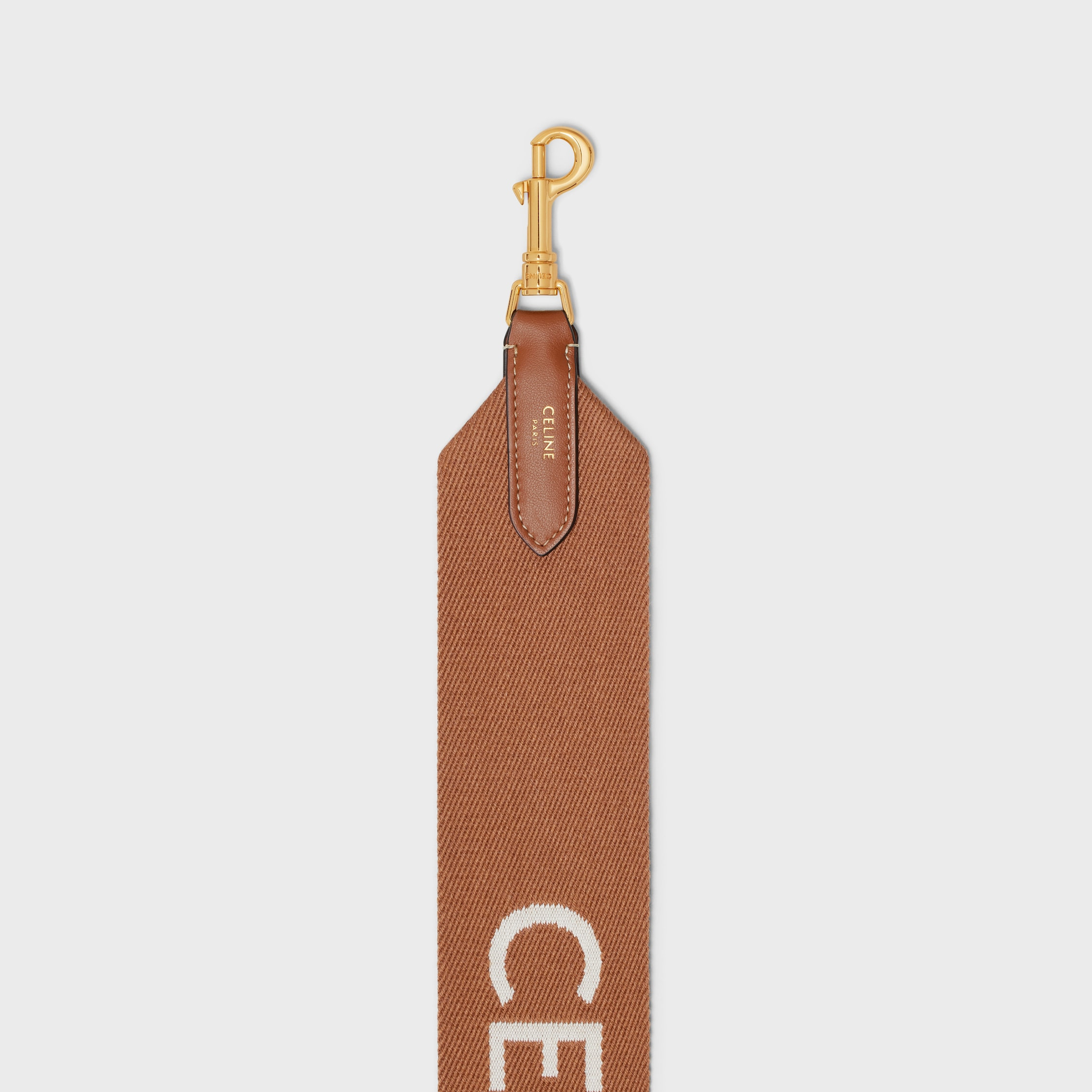 Short Strap in Wool with Celine jacquard - 4