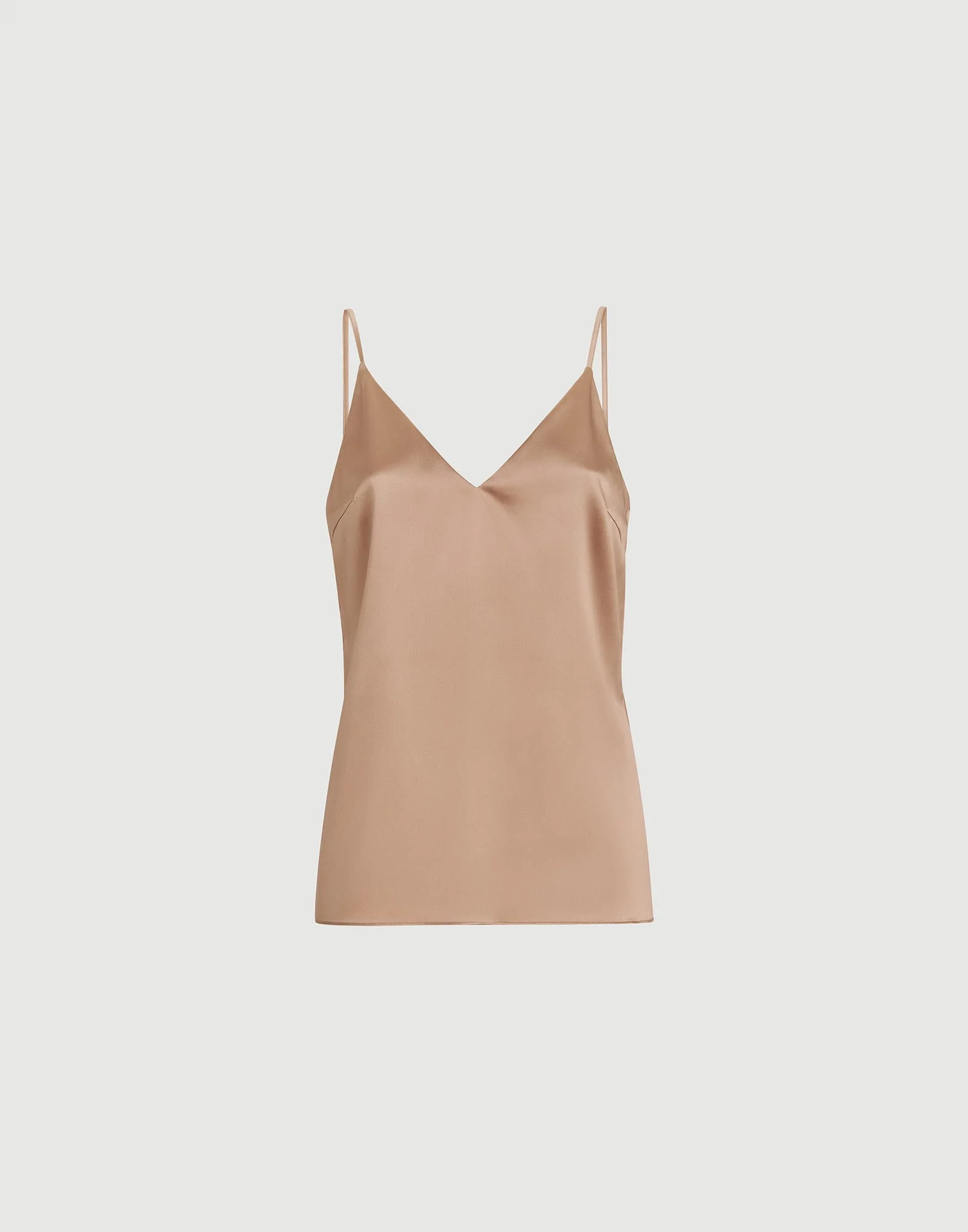 Stretch silk satin camisole - 1