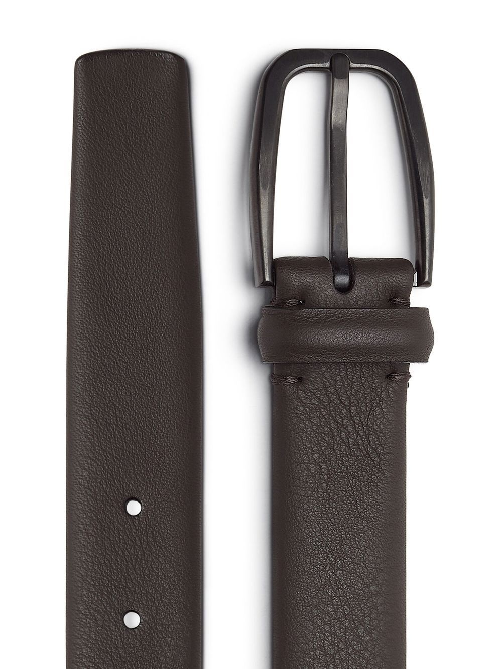 classic leather belt - 2