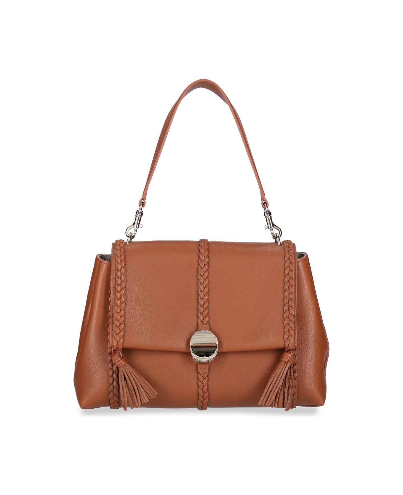 Caramel Medium Soft Penelope Shoulder Bag - 1