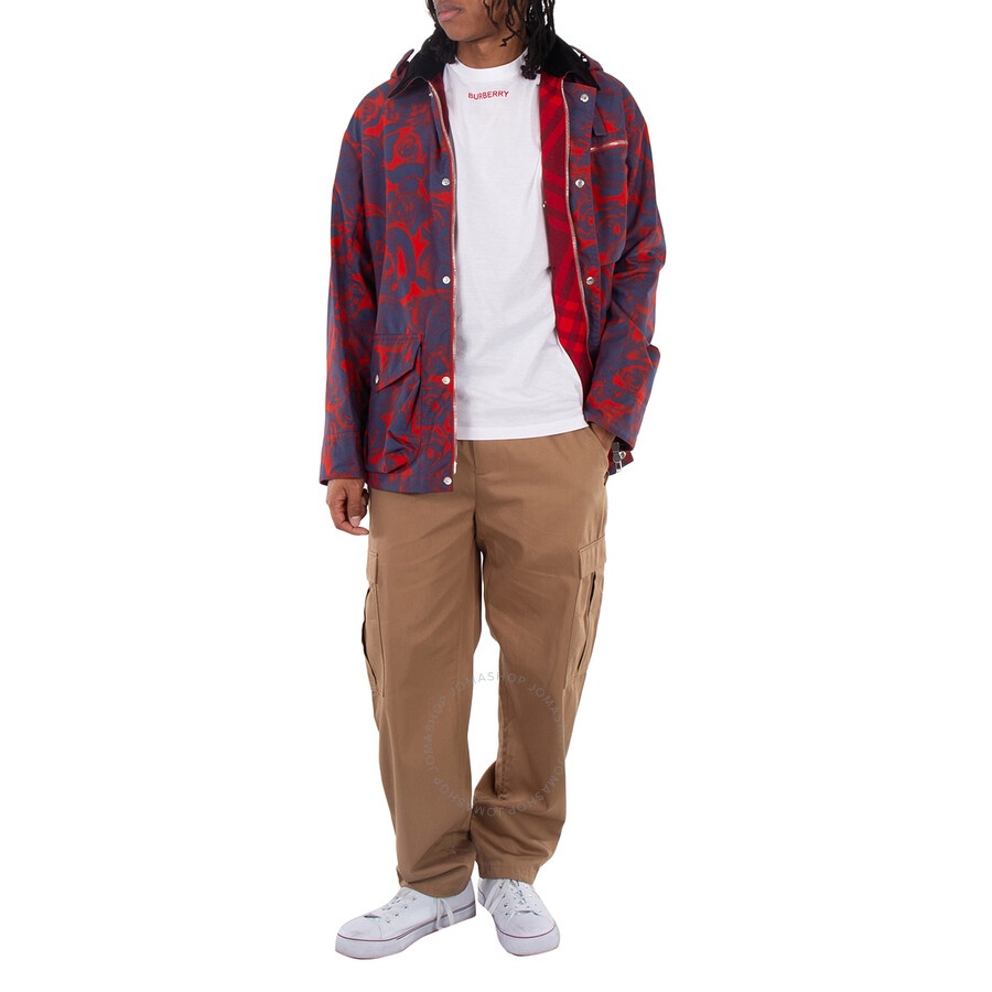 Burberry Men's Pillar Rose Print Field Jacket - 1