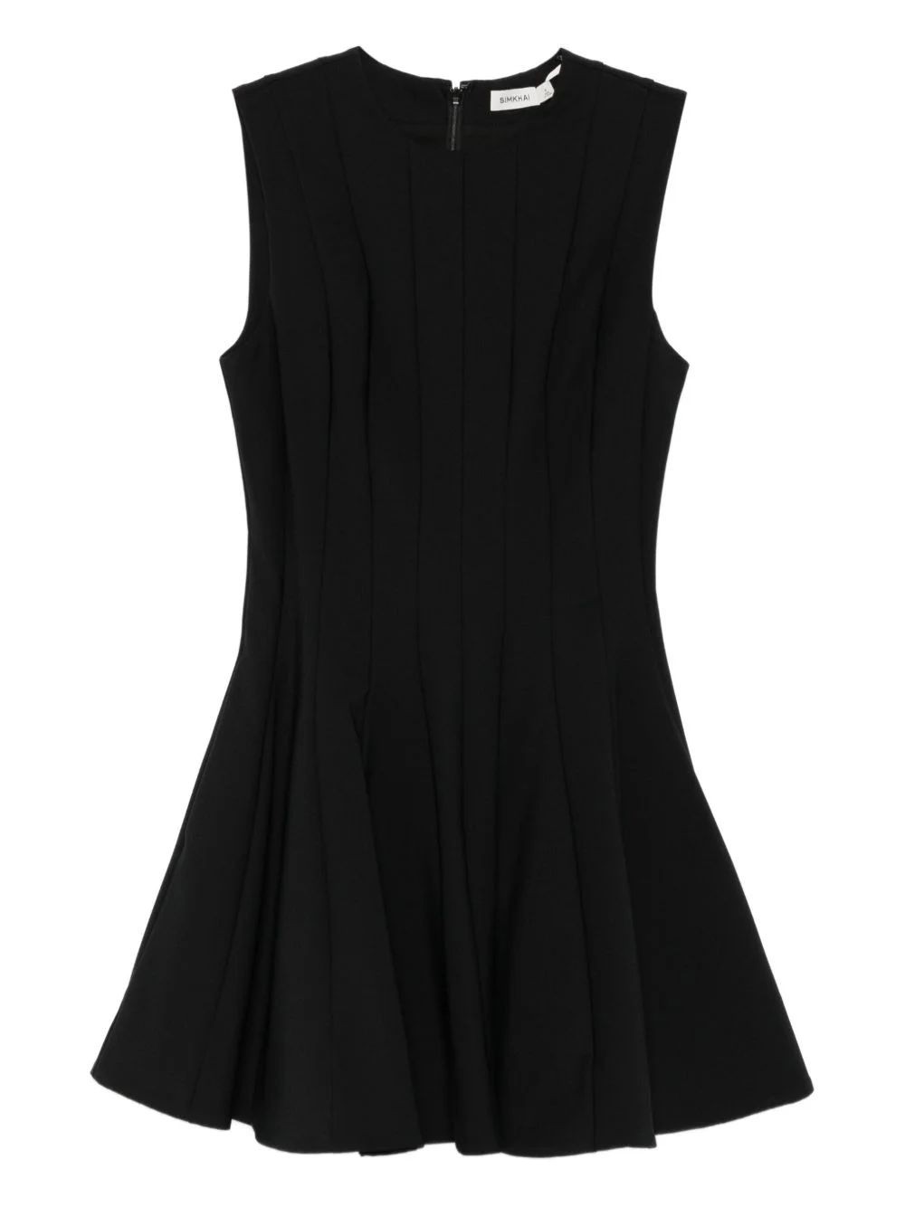 sleeveless mini dress - 1