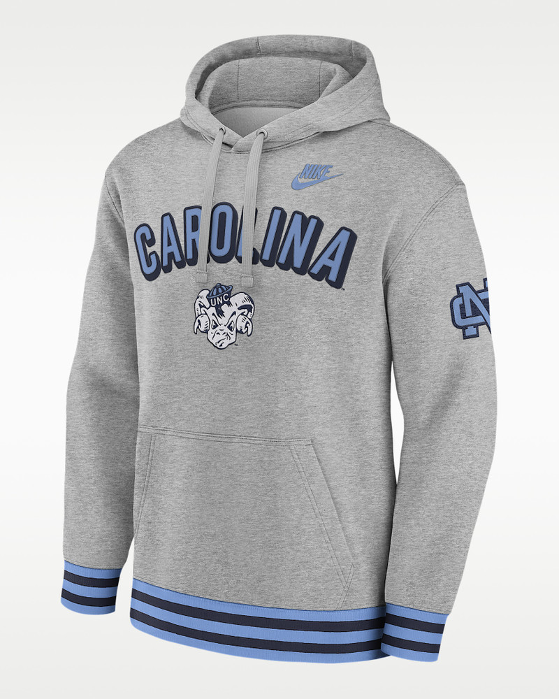 North Carolina Legacy Retro Men’s Nike College Pullover Hoodie 1
