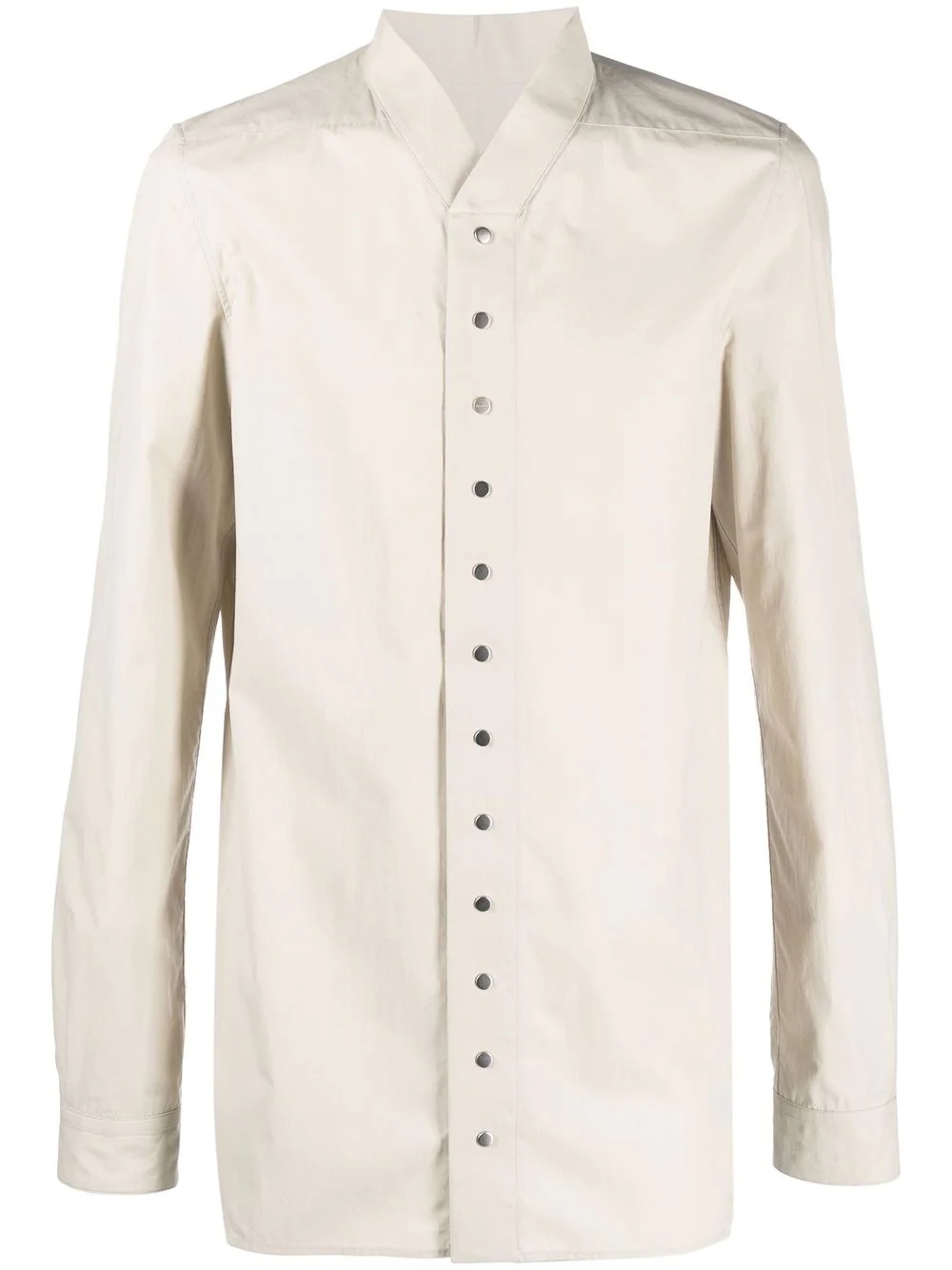 button-up long-sleeved shirt - 1