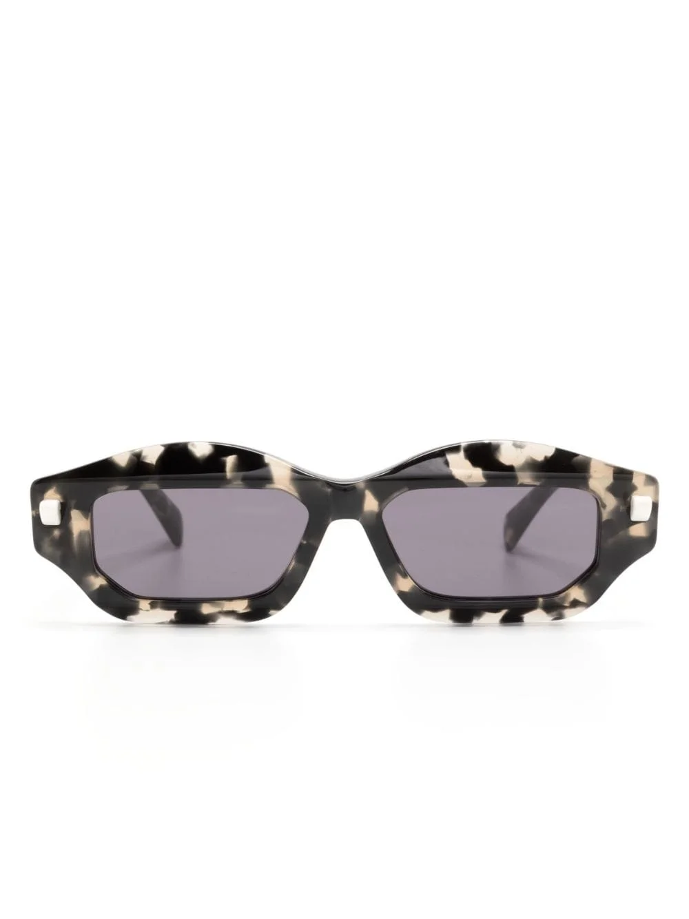 Q6 geometric-frame sunglasses - 1