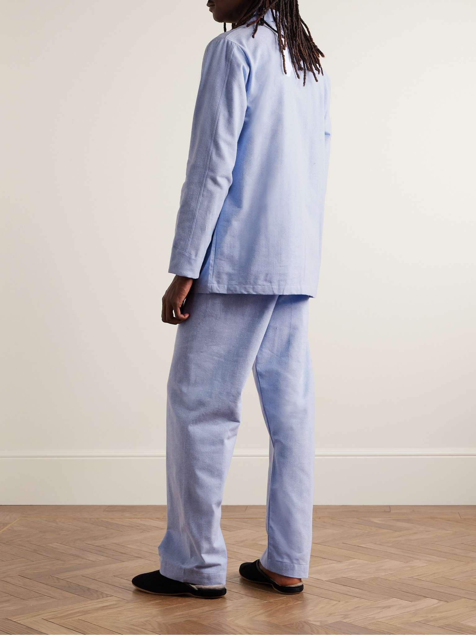 Arran Herringbone Brushed-Cotton Pyjama Set - 3