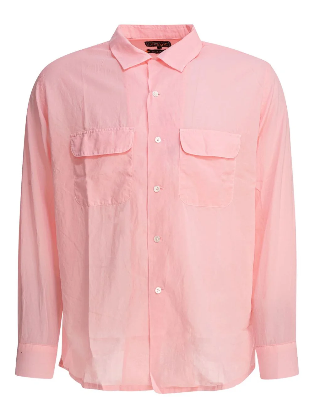 double-pocket cotton shirt - 1