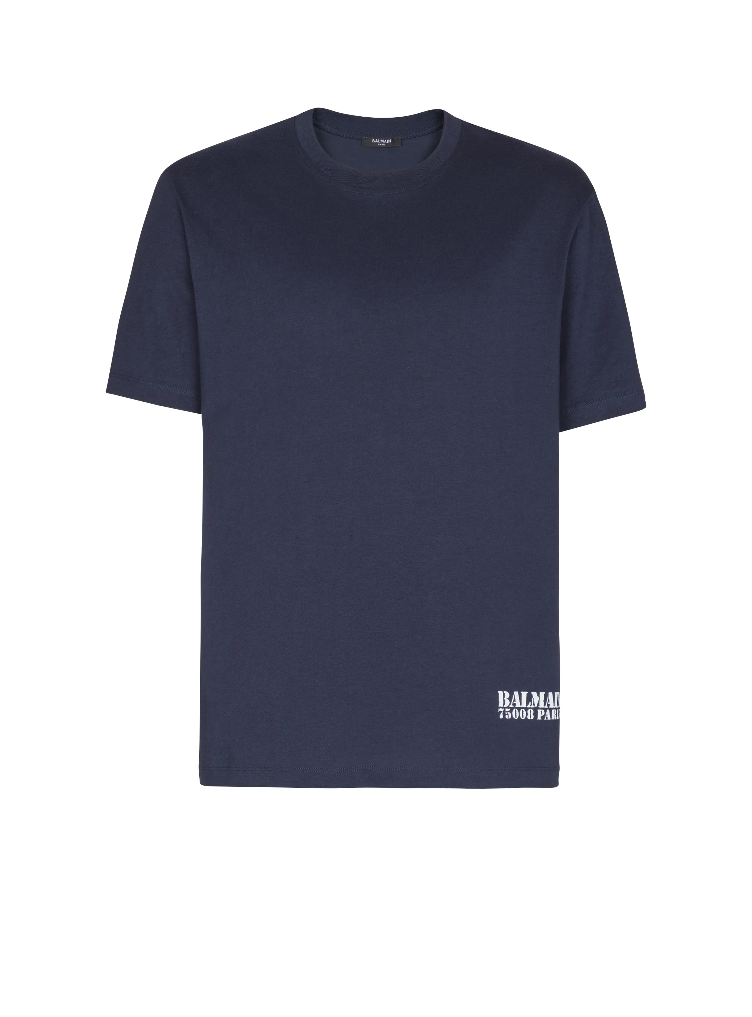 Small Balmain Stamp printed T-shirt - 1