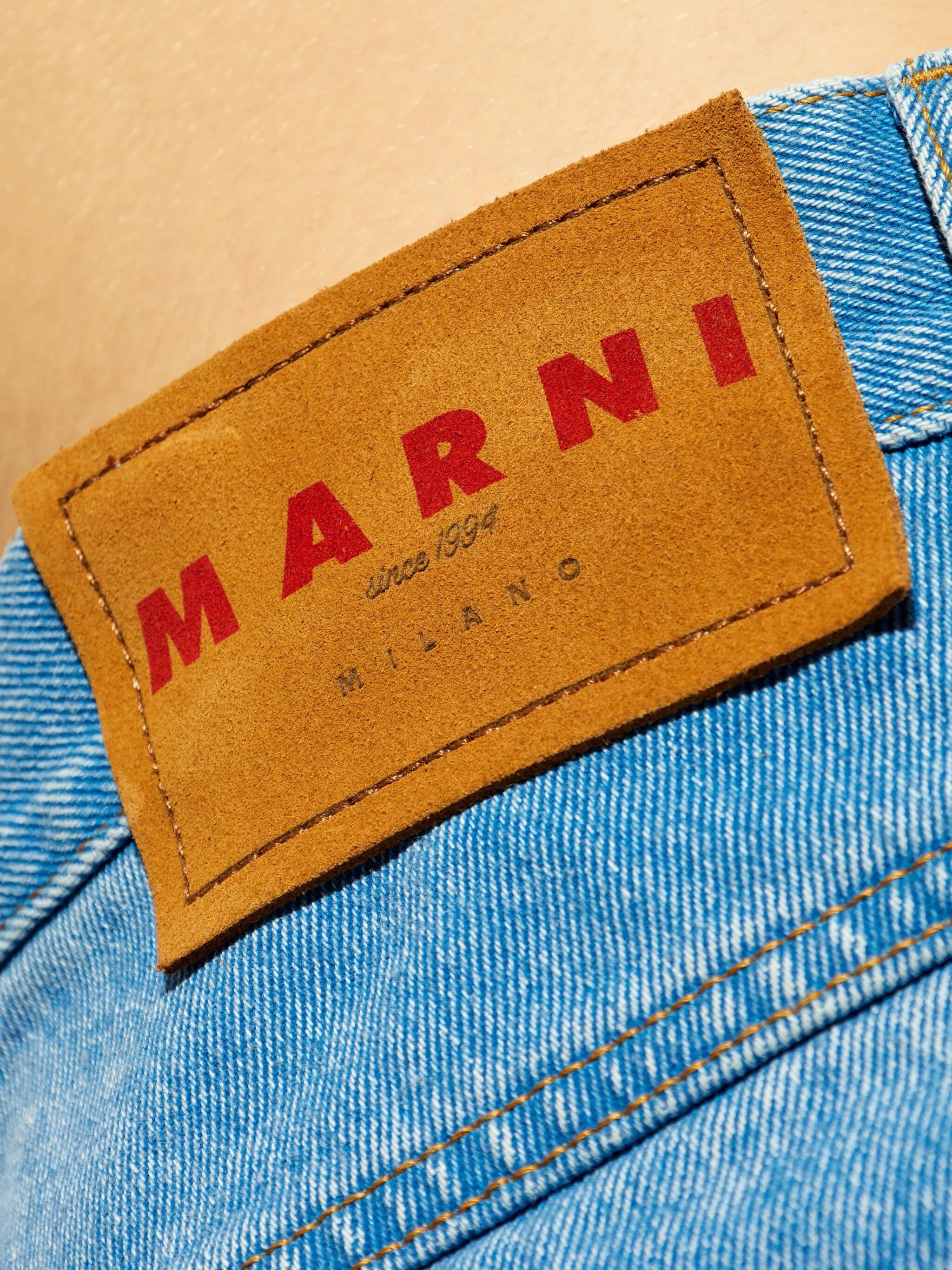 Logo-patch Cotton Jeans - 2