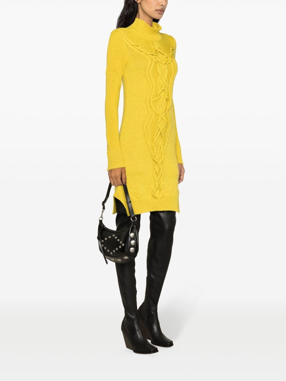 Atina cable-knit midi dress - 4