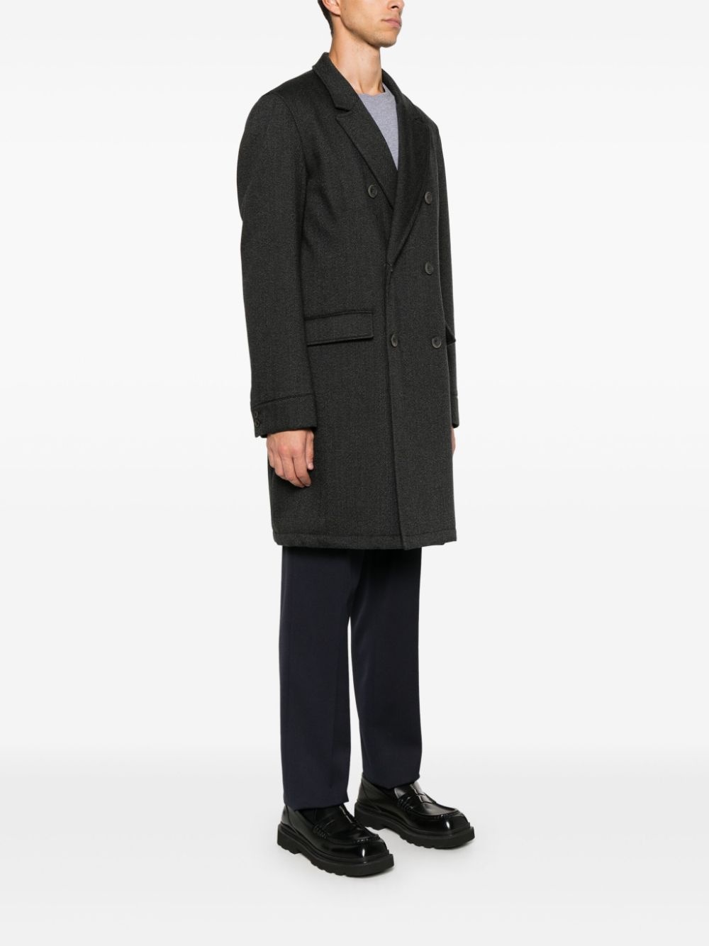 virgin wool coat - 3