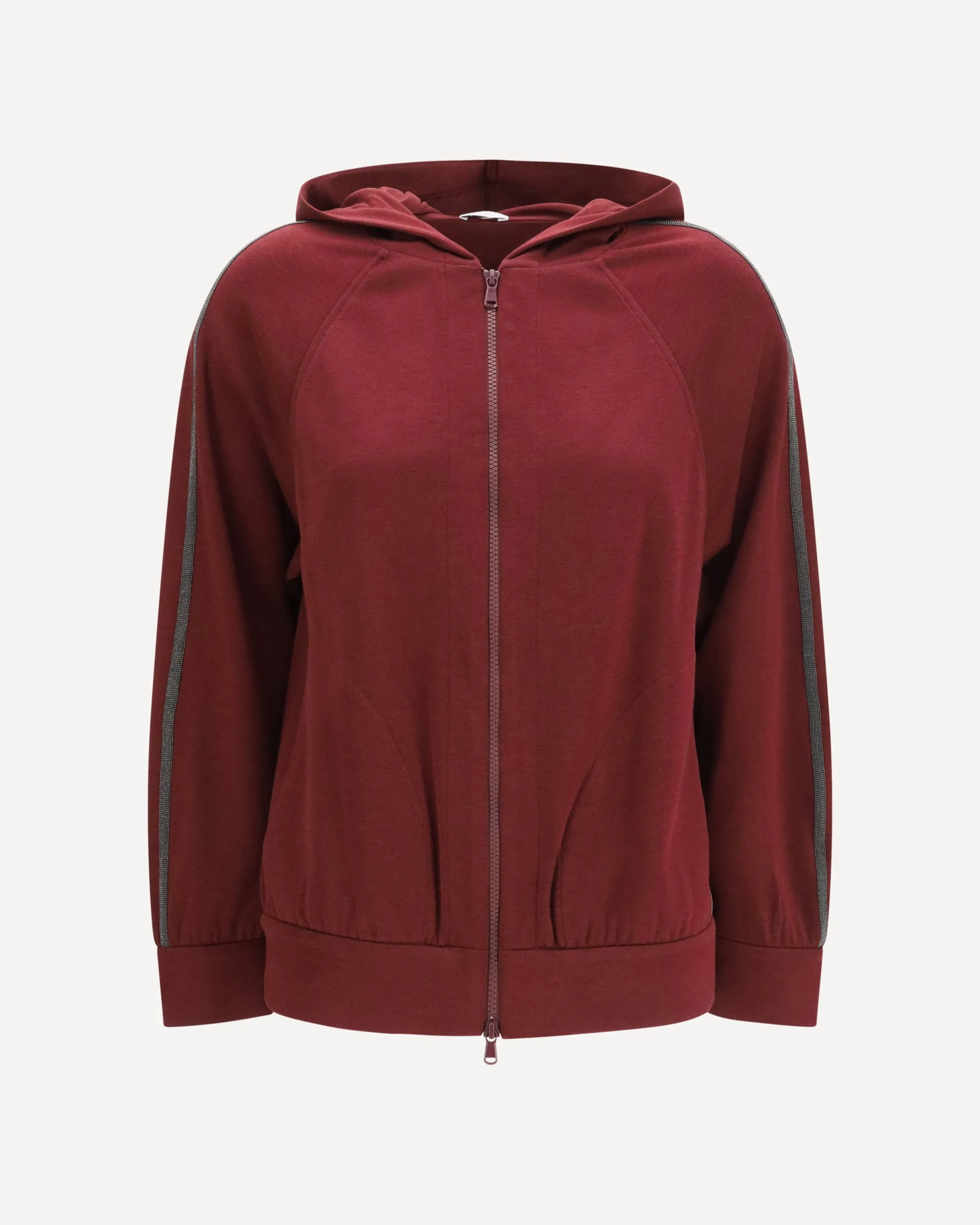 Long-sleeve zip Hoodie - 1