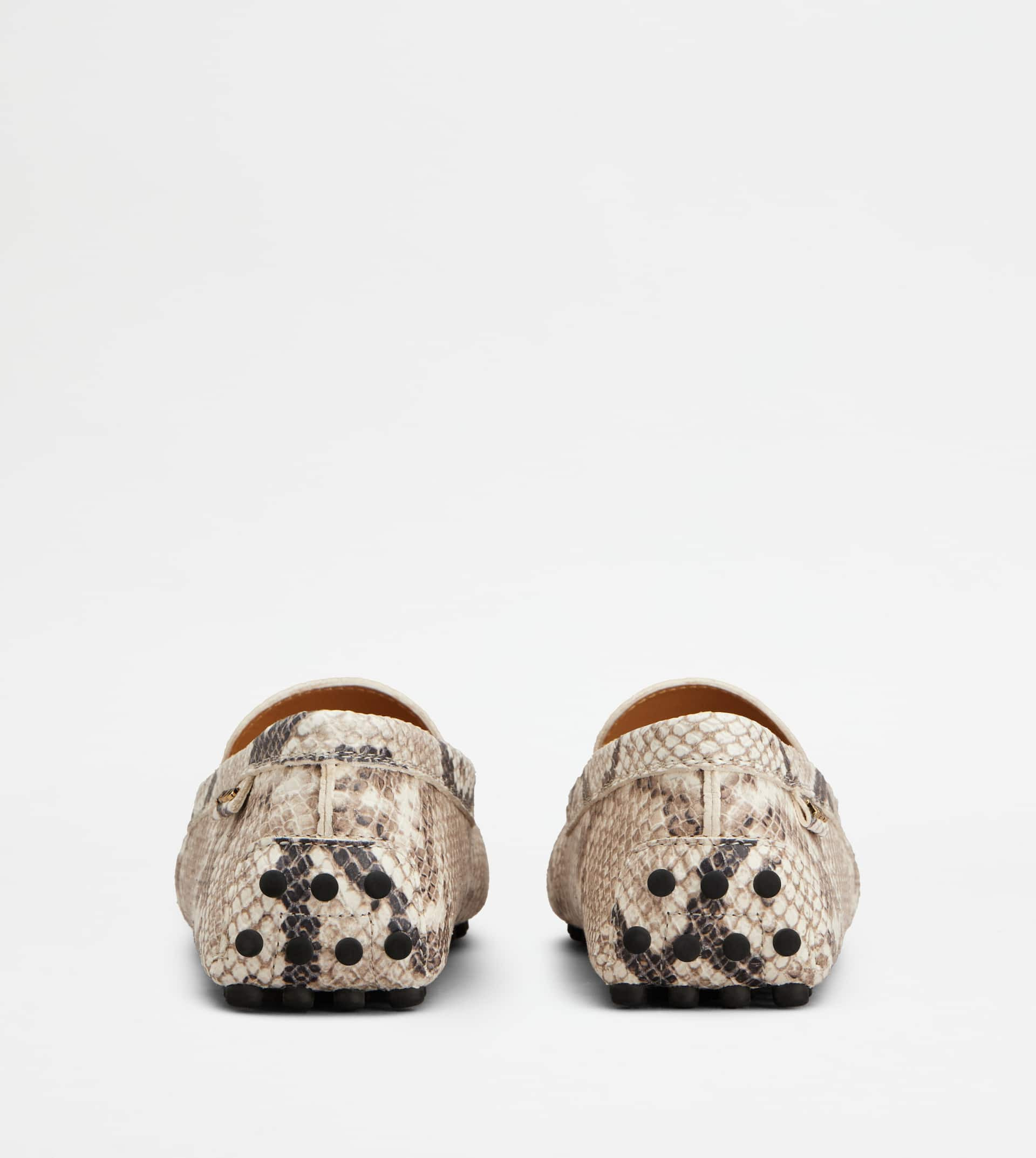 GOMMINO DRIVING SHOES IN LEATHER - BEIGE - 3