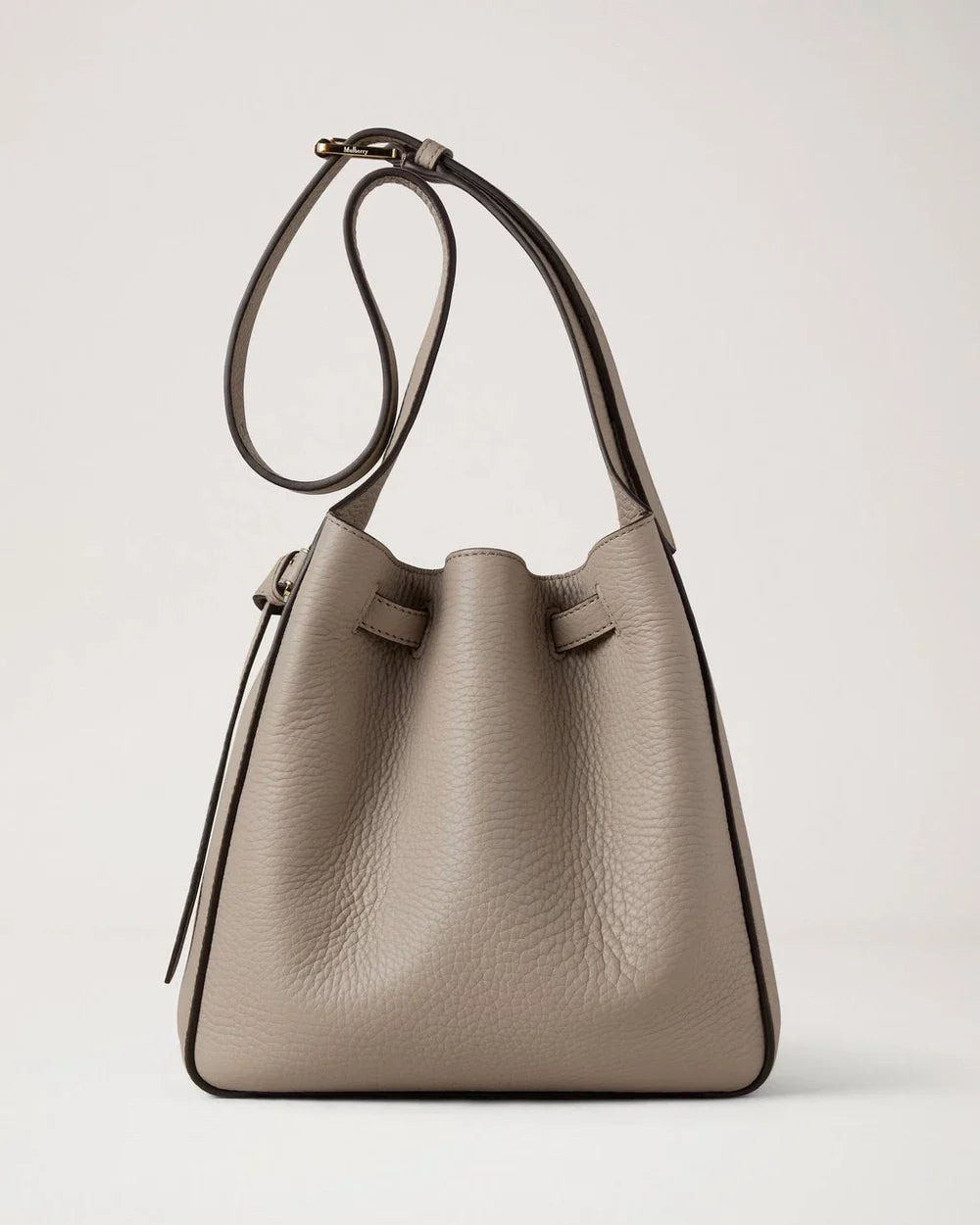 Small Lyra Bucket Cashmere Taupe Heavy Grain - 1
