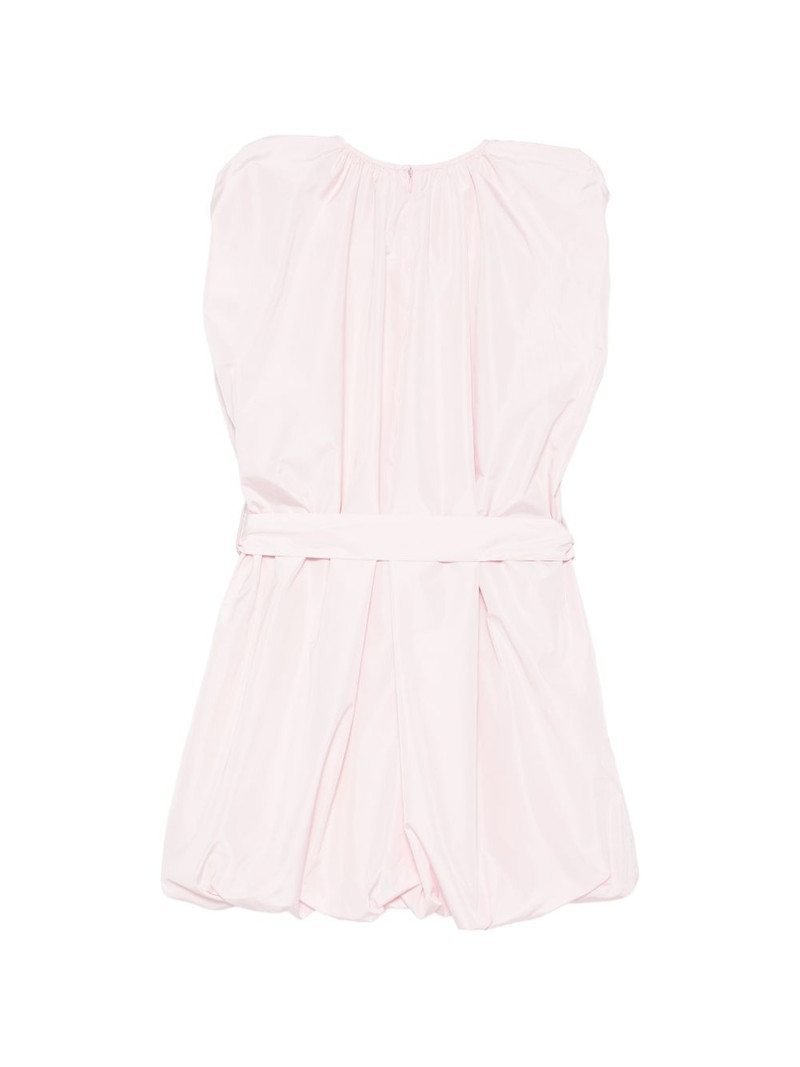 MSGM pocket belted mini dress outlook