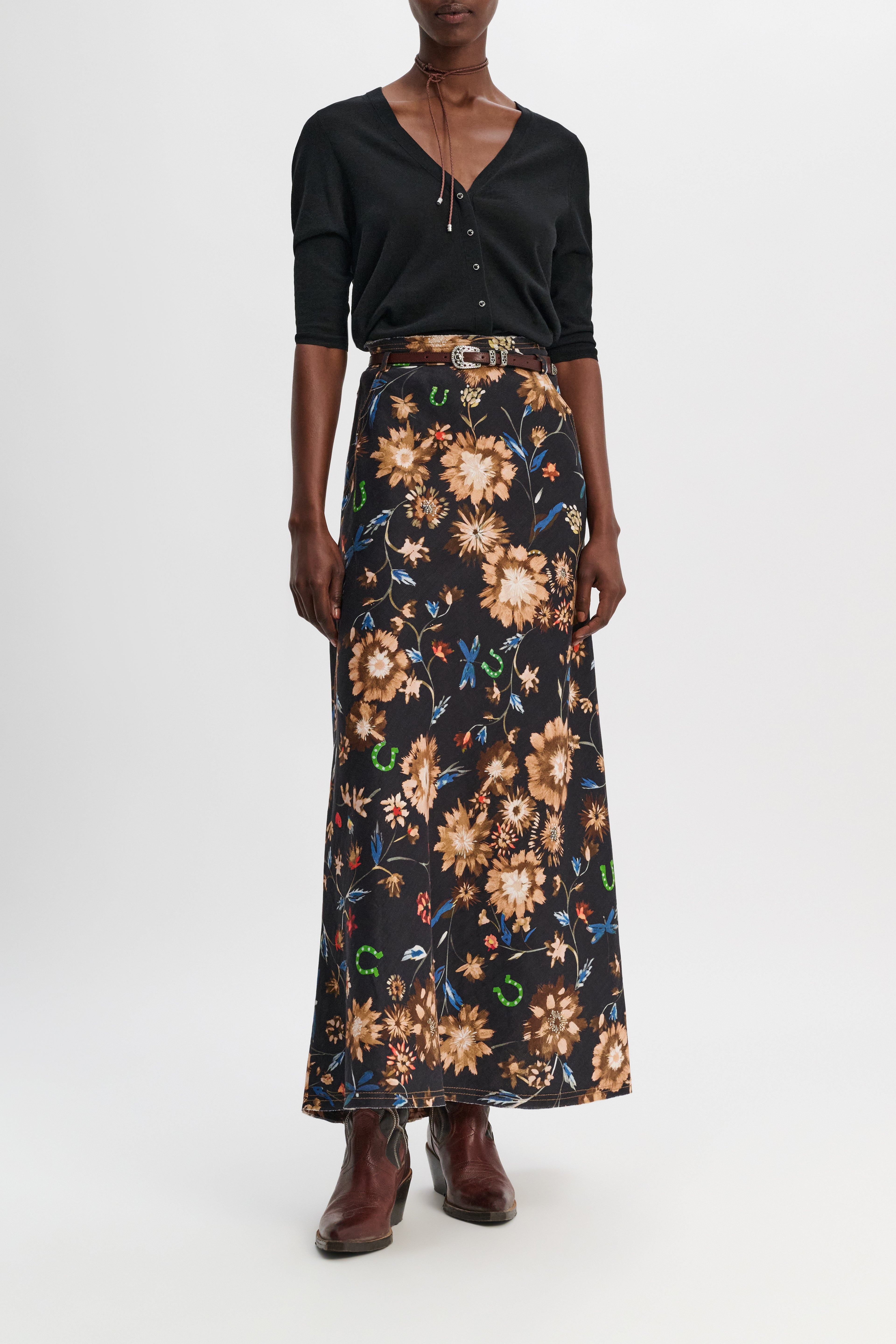 FLORAL EASE II skirt - 3