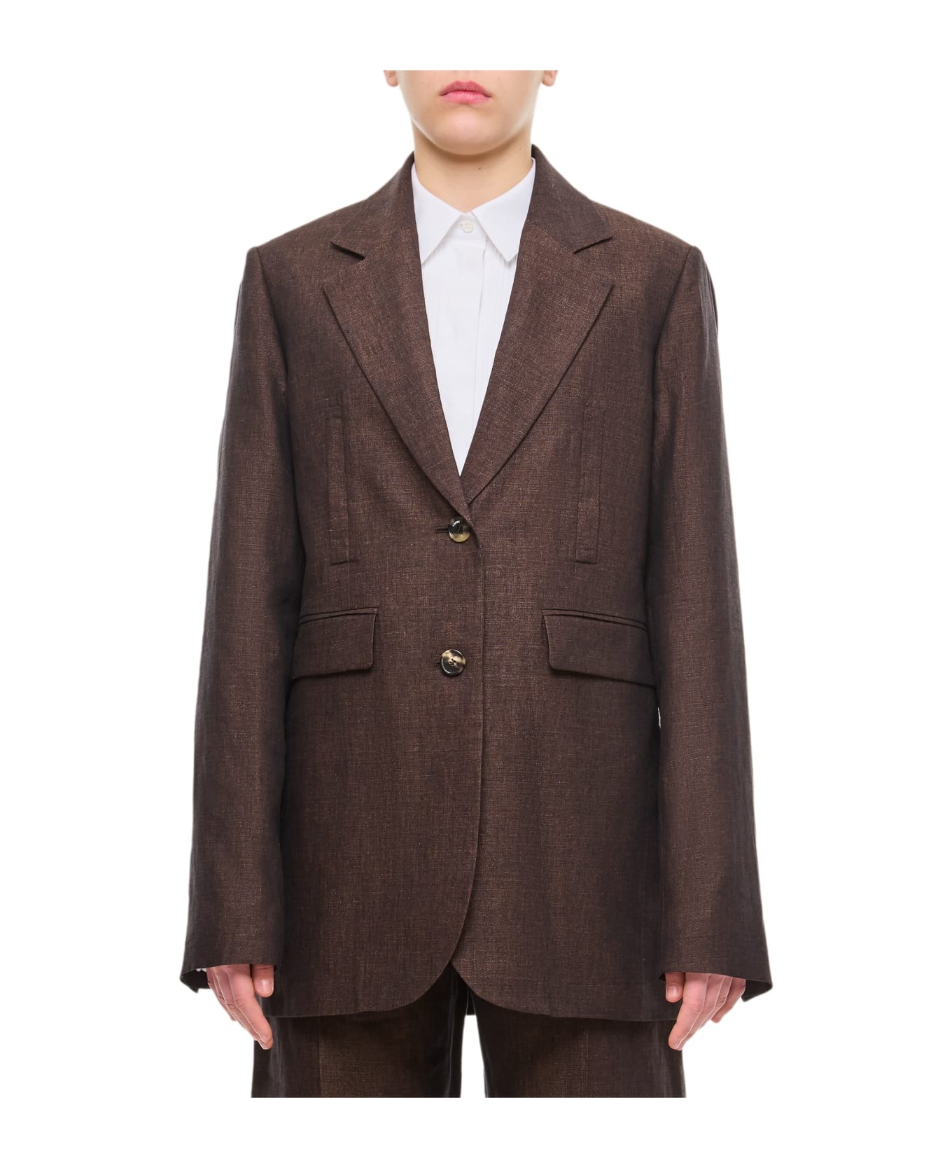 Tailored Single Breasted Jacket - 1