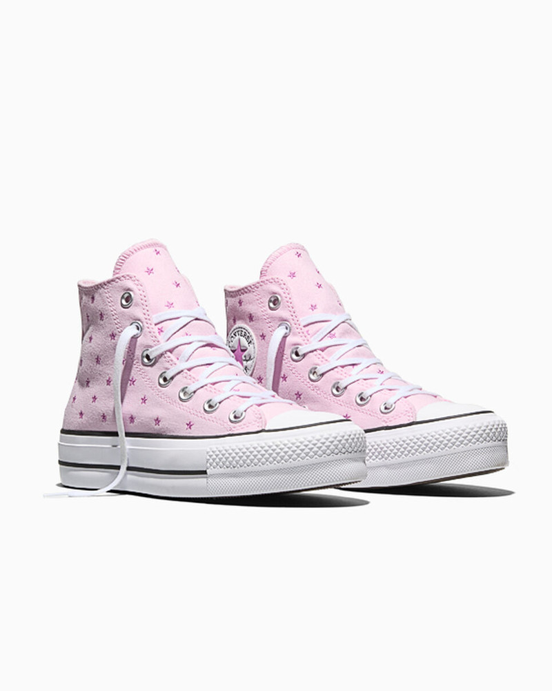 Chuck Taylor All Star Lift Platform Embroidered Stars 5