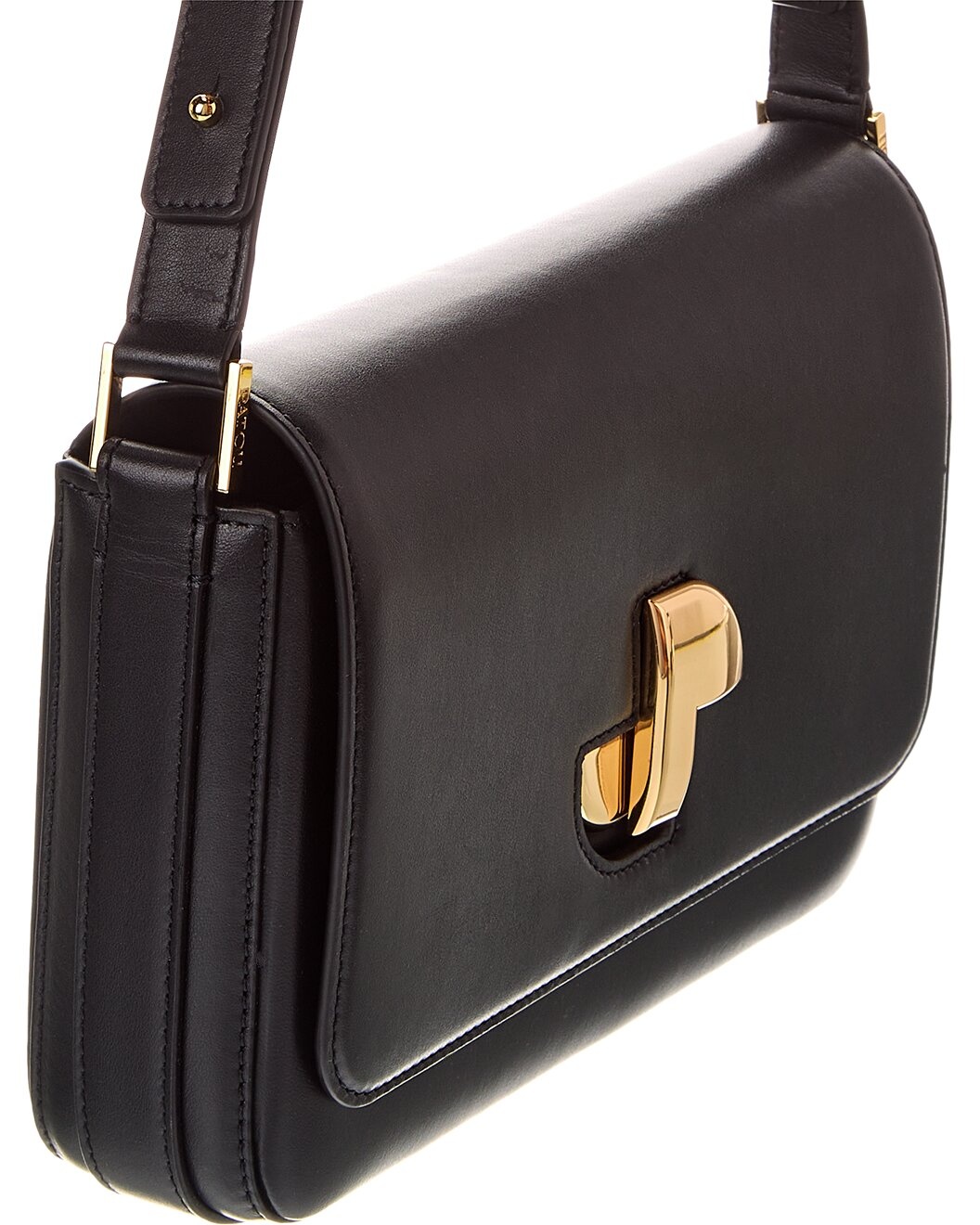 PATOU Le Lock Leather Shoulder Bag - 3